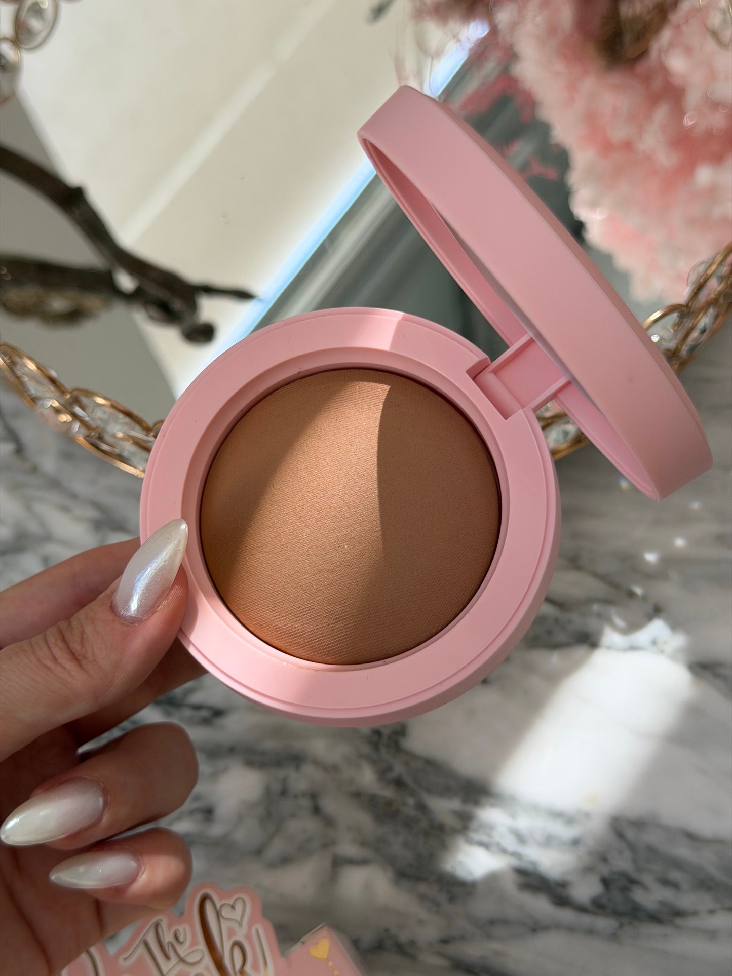 P.LOUISE The Cheek Of It Baked Bronzer - Caramelted