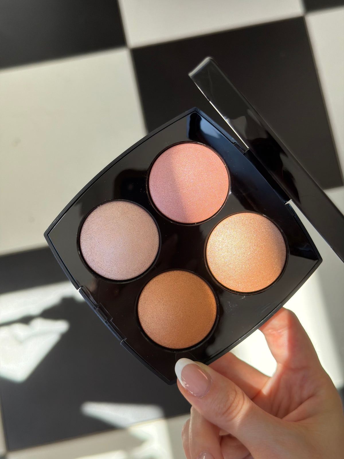 CHANEL Jeux De Lumières Eyeshadow and Highlighter Palette Limited Edition