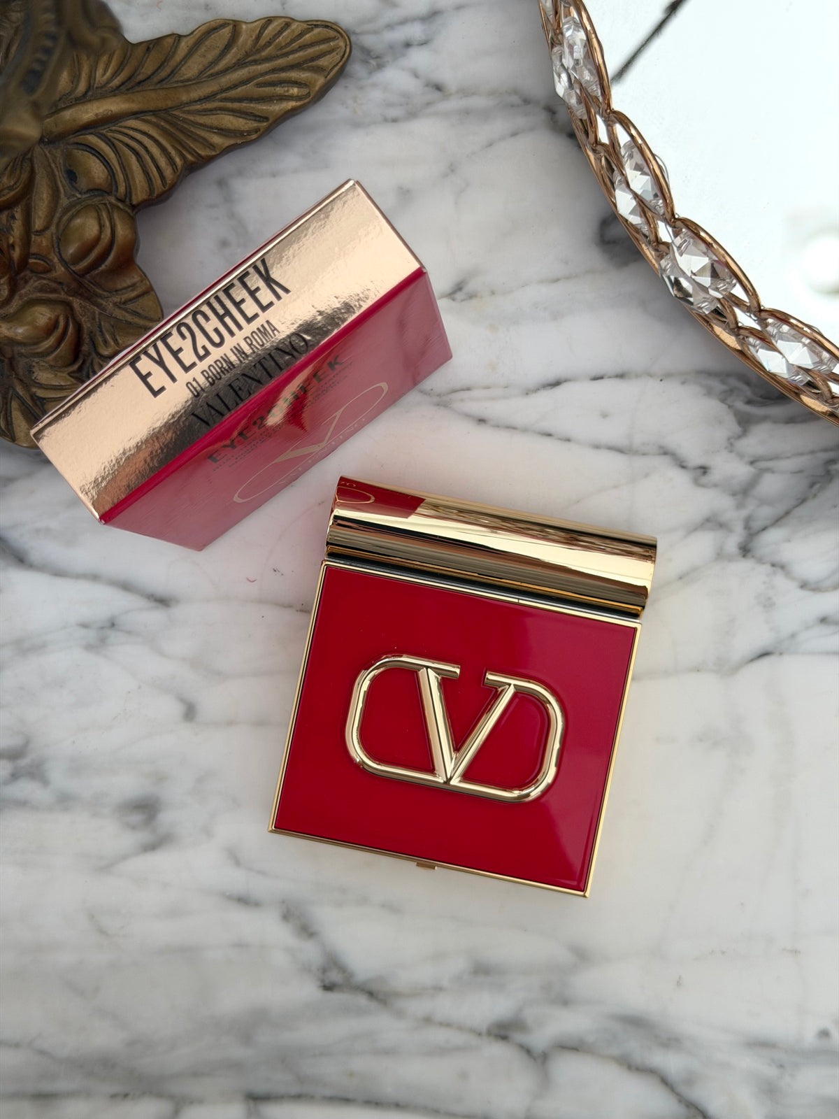 VALENTINO Eye2Cheek Dual-Use Blush & Eyeshadow (01)