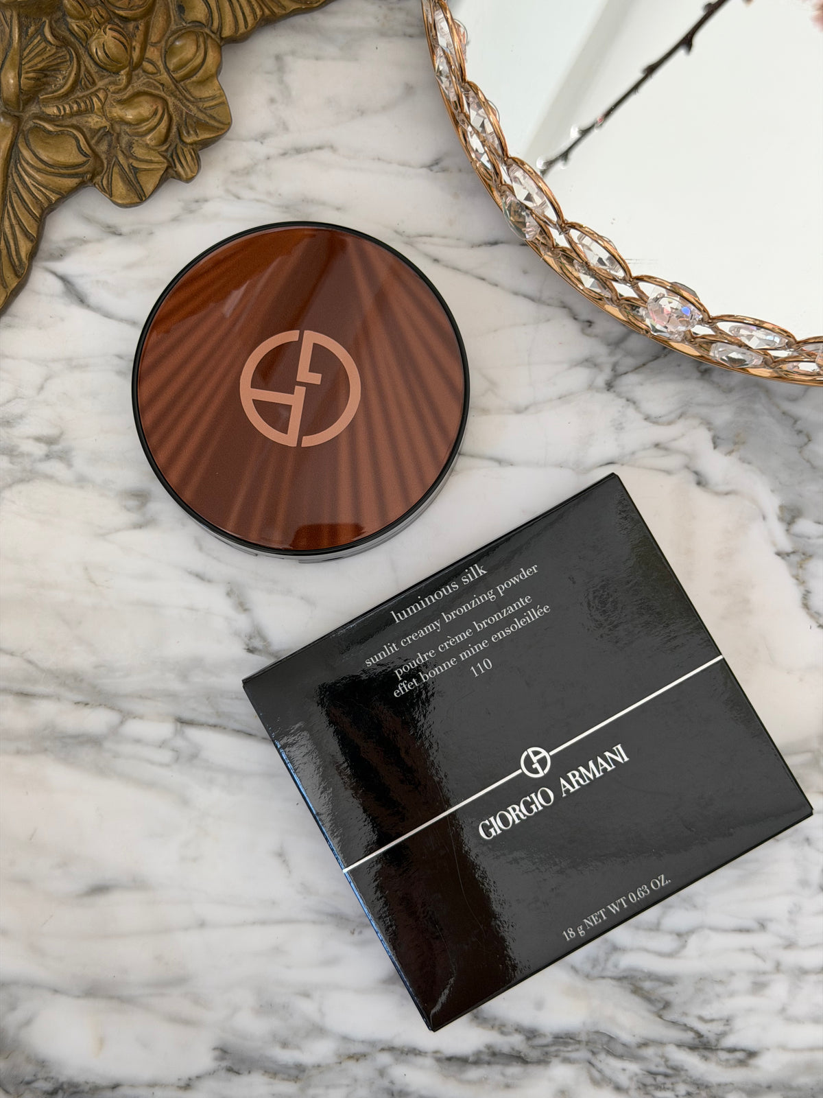 ARMANI Luminous Silk Longwear Creamy Bronzing Powder