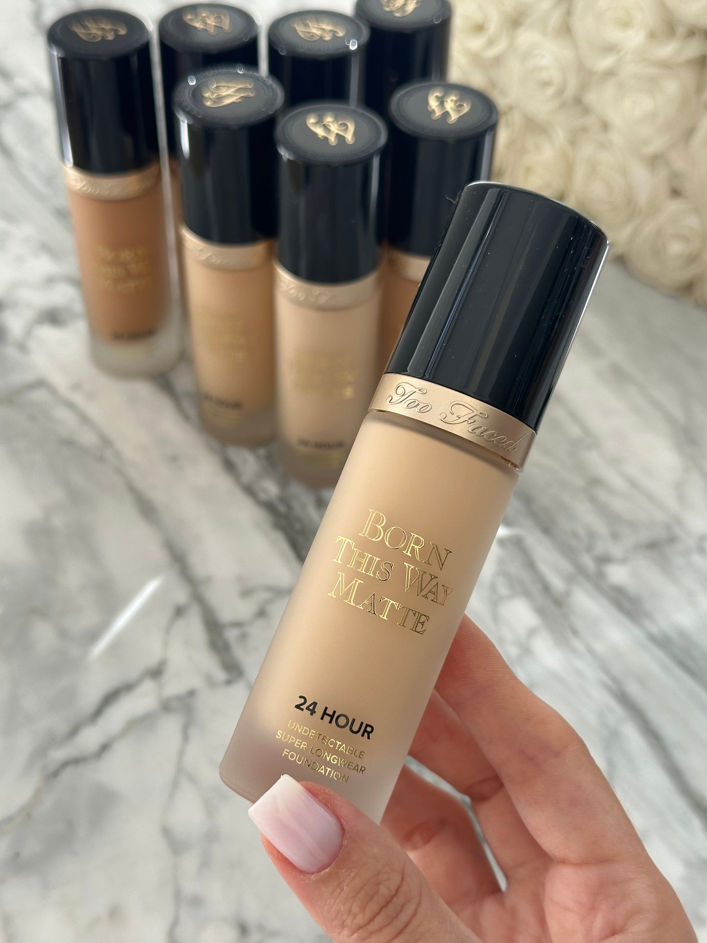 TOO FACED Born This Way Soft Matte Foundation
Oil Controlling Formula + 24H Wear
