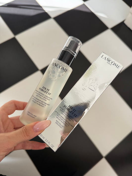 LANCÔME Fix It Forget It Makeup Setting Spray
Hydrating & 24H Makeup Extending