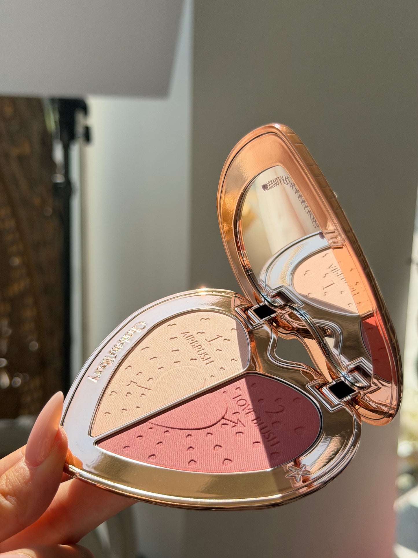CHARLOTTE TILBURY Beauty Soulmates Face Palette Blush & Powder - Flawless Rosewood