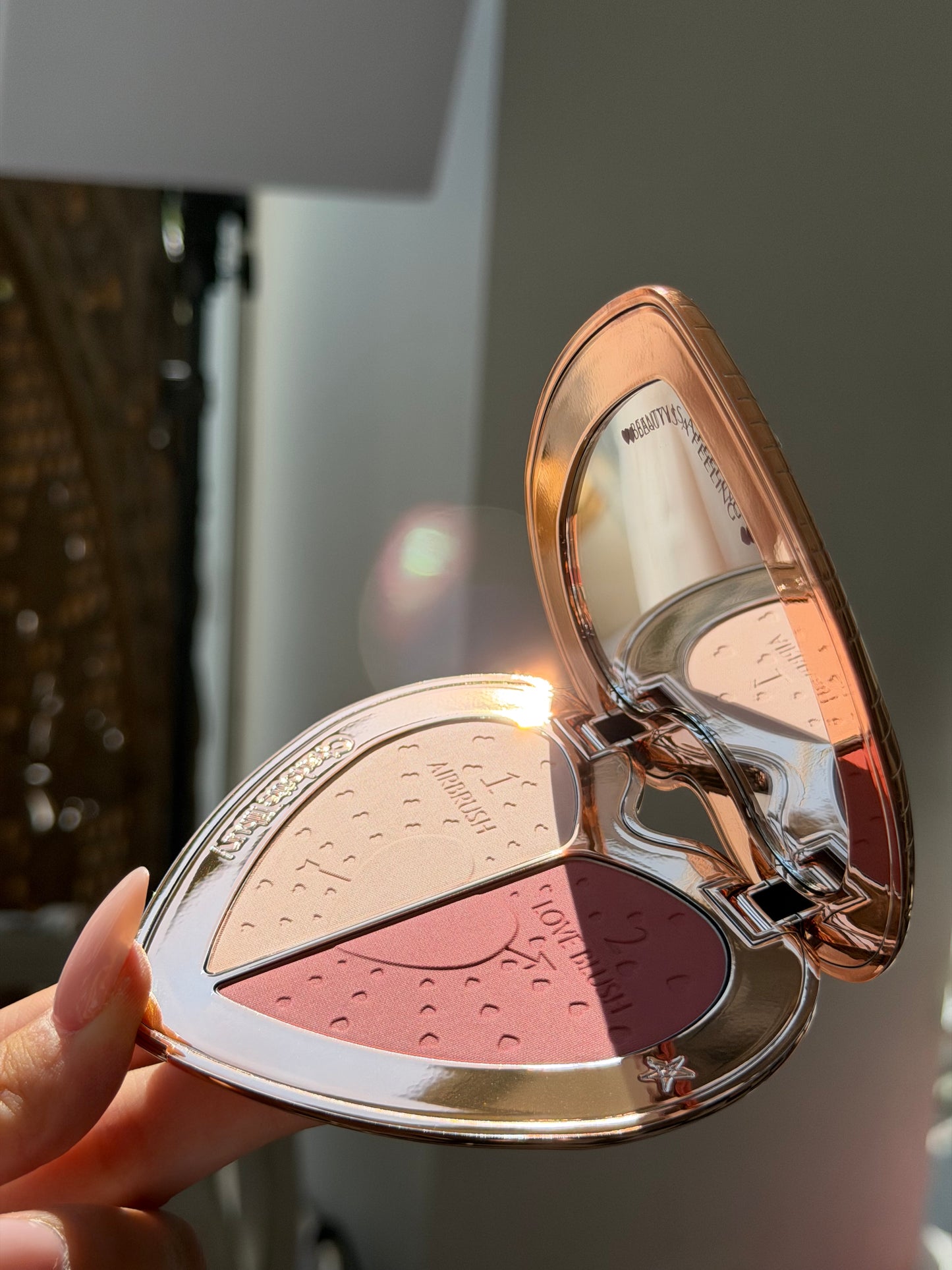 CHARLOTTE TILBURY Beauty Soulmates Face Palette Blush & Powder - Flawless Rosewood