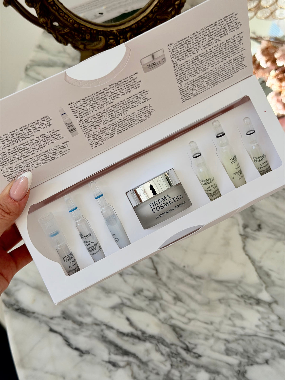DERMA COSMETICS Firming & Lifting Power Serum - AntiAge Cream Dry Skin Dr. Susanne von Schmiedeberg
