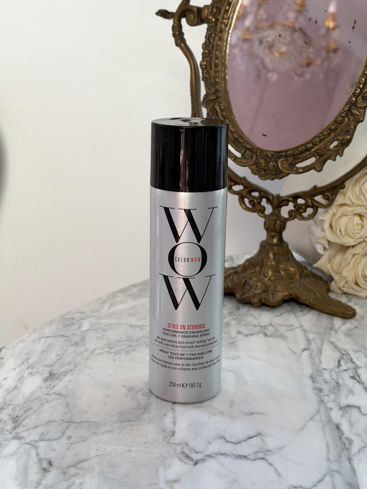 COLOR WOW Style On Steroids Texture Spray Instant Voluminous Hair + Long-Lasting Texture Without Stiffness