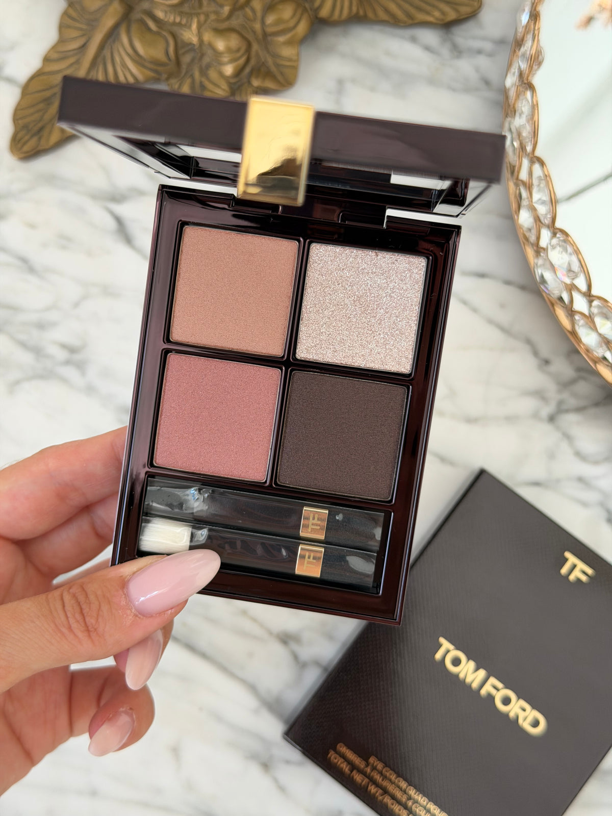 TOM FORD
Beauty Eyeshadow Color Quad Poudre Palette – Disco Dust