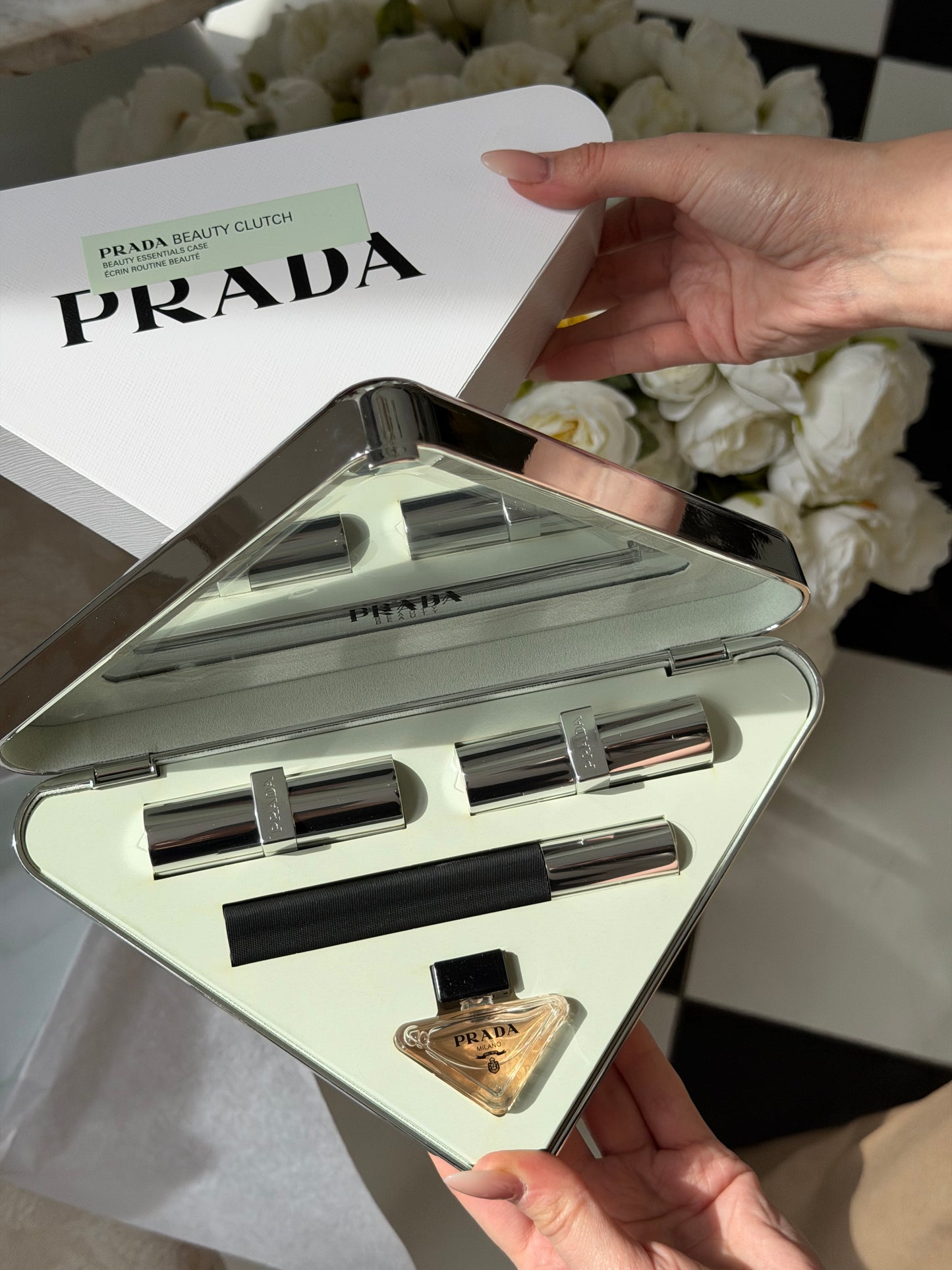 PRADA Beauty Clutch Essentials Case Set