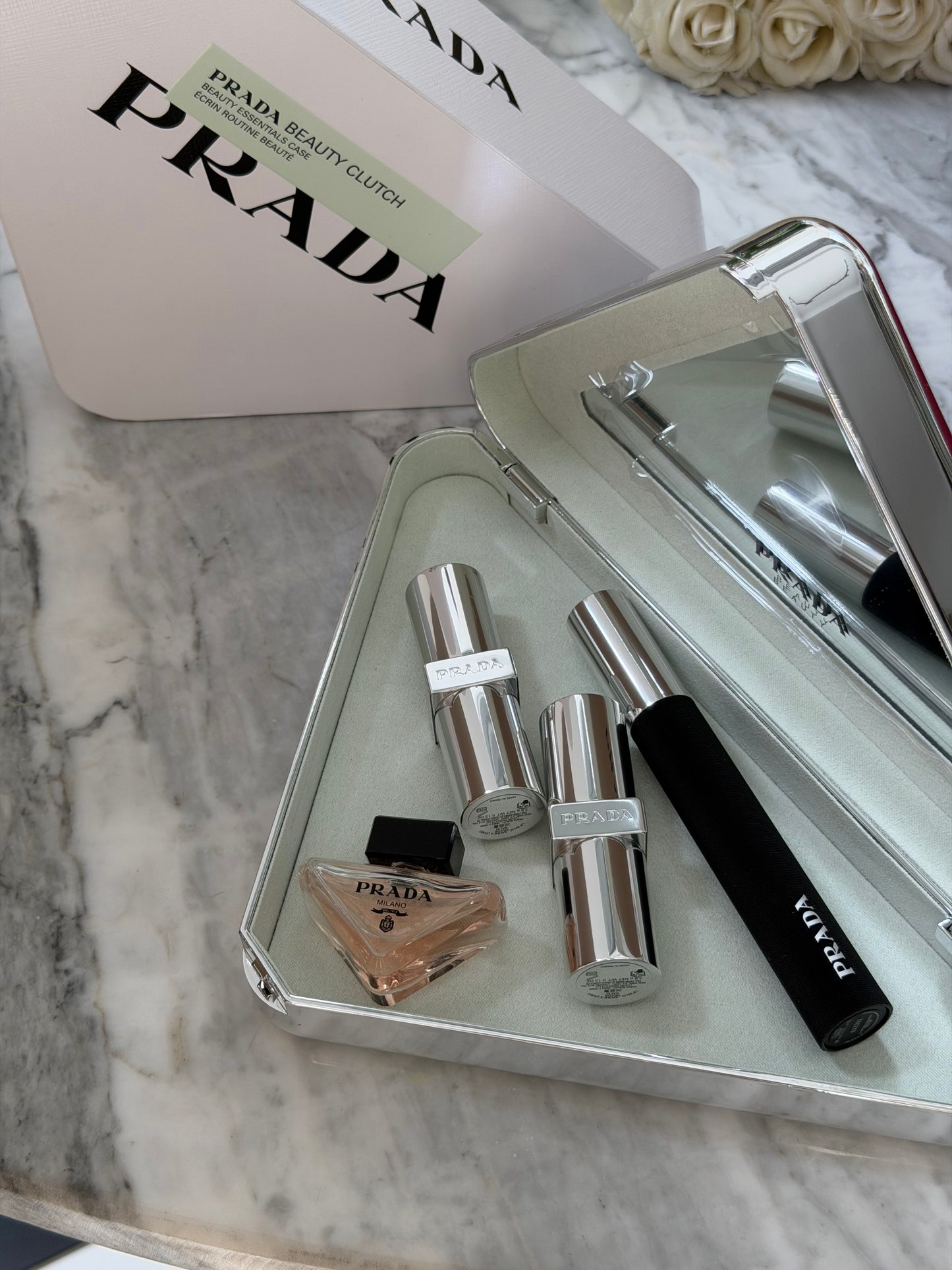PRADA Beauty Clutch Essentials Case Set