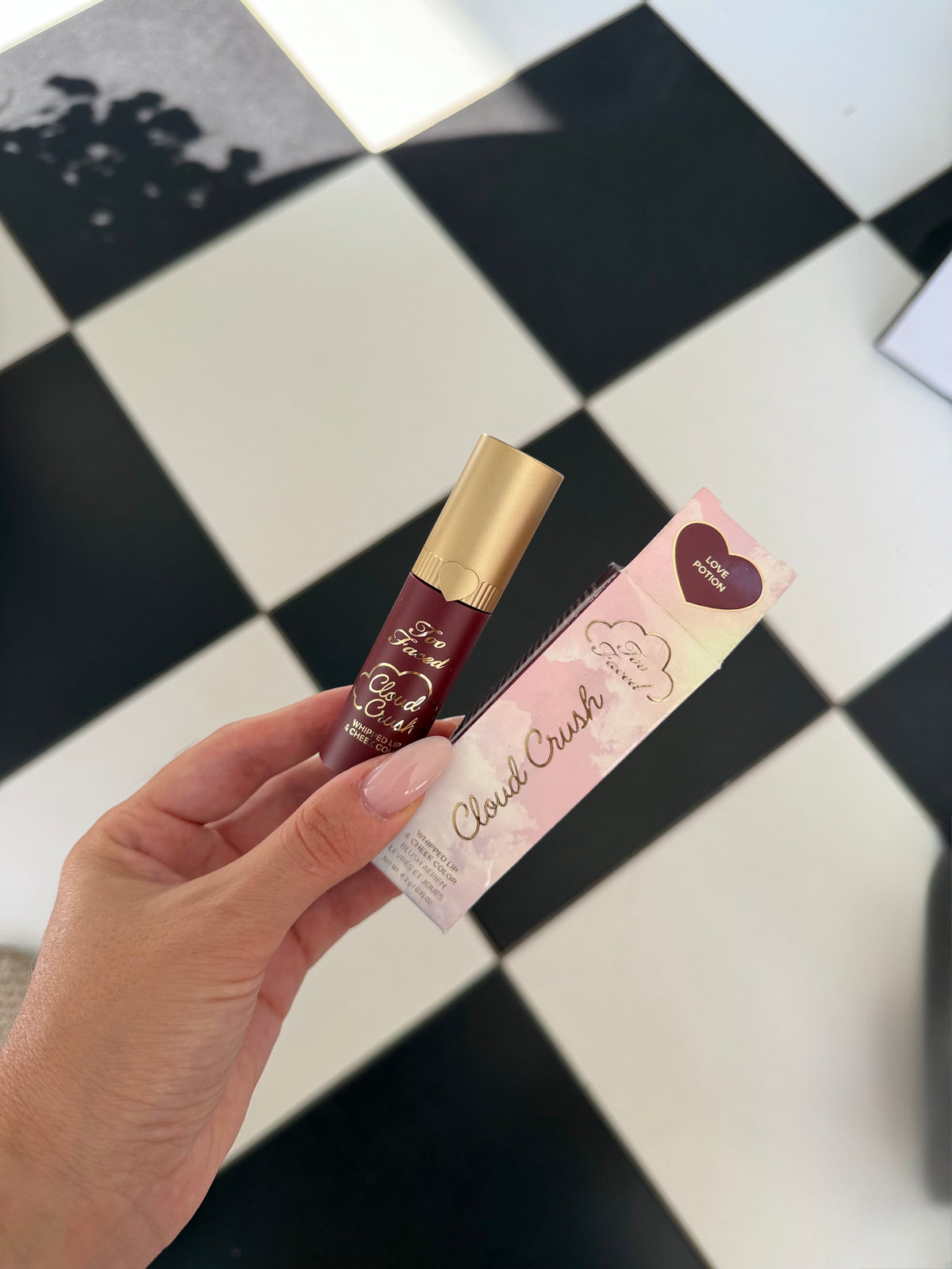 TOO FACED Cloud Crush Whipped Lip & Cheek Color Duo - Love Potion