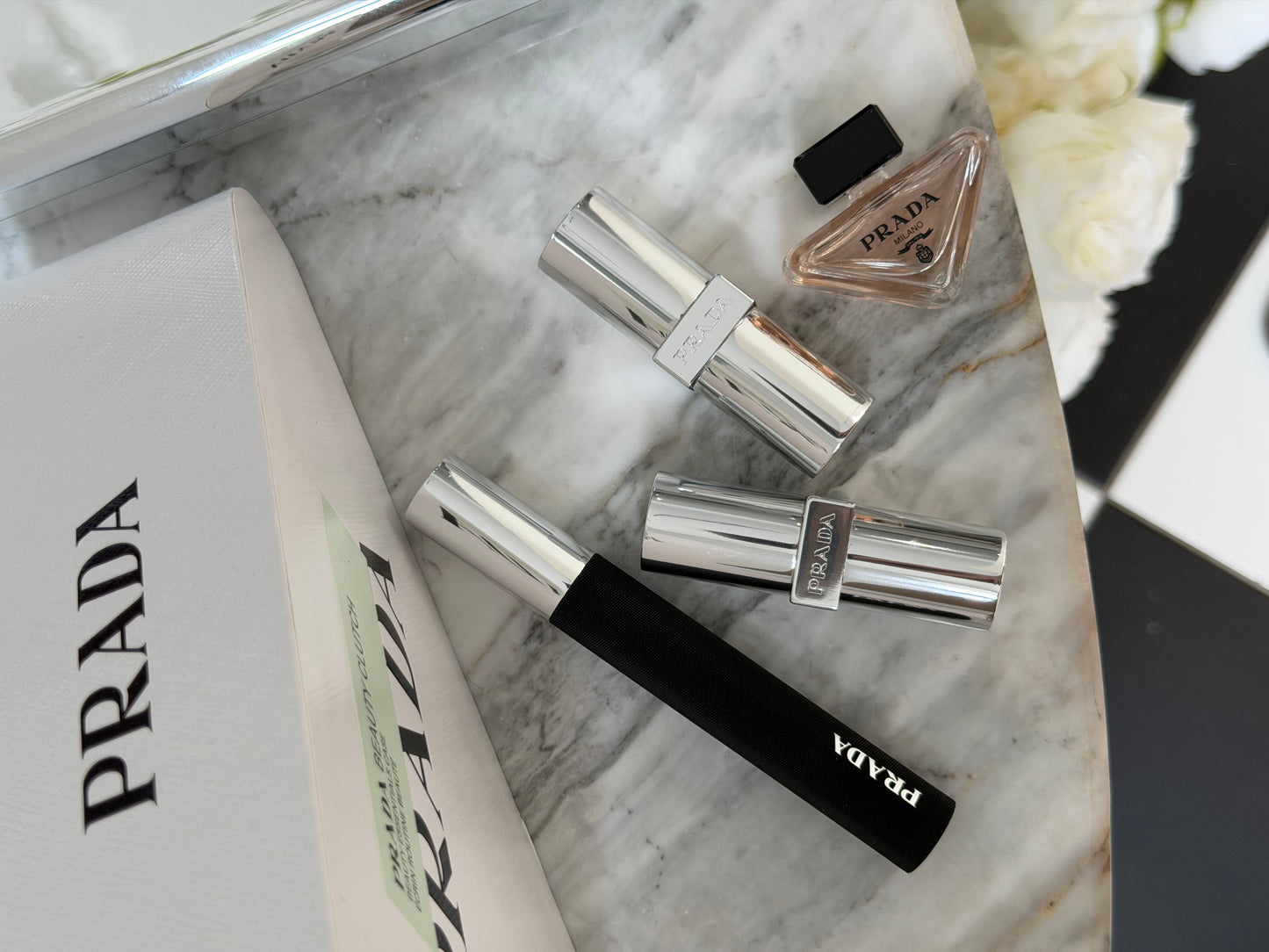PRADA Beauty Clutch Essentials Case Set