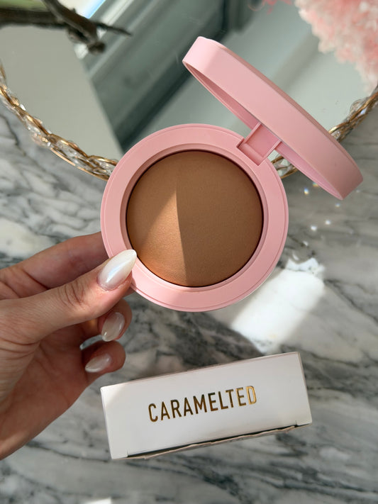 P.LOUISE The Cheek Of It Baked Bronzer - Caramelted