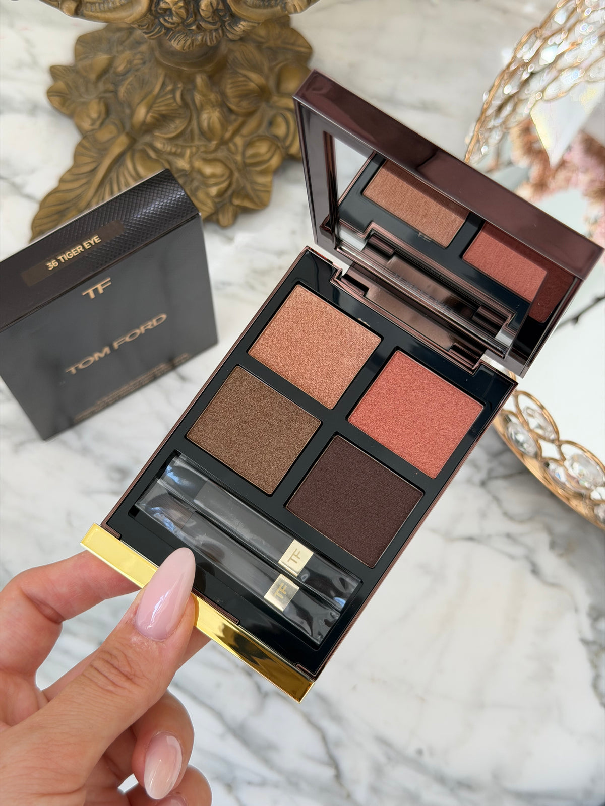 TOM FORD
Beauty Eyeshadow Color Quad Palette – Tiger Eye