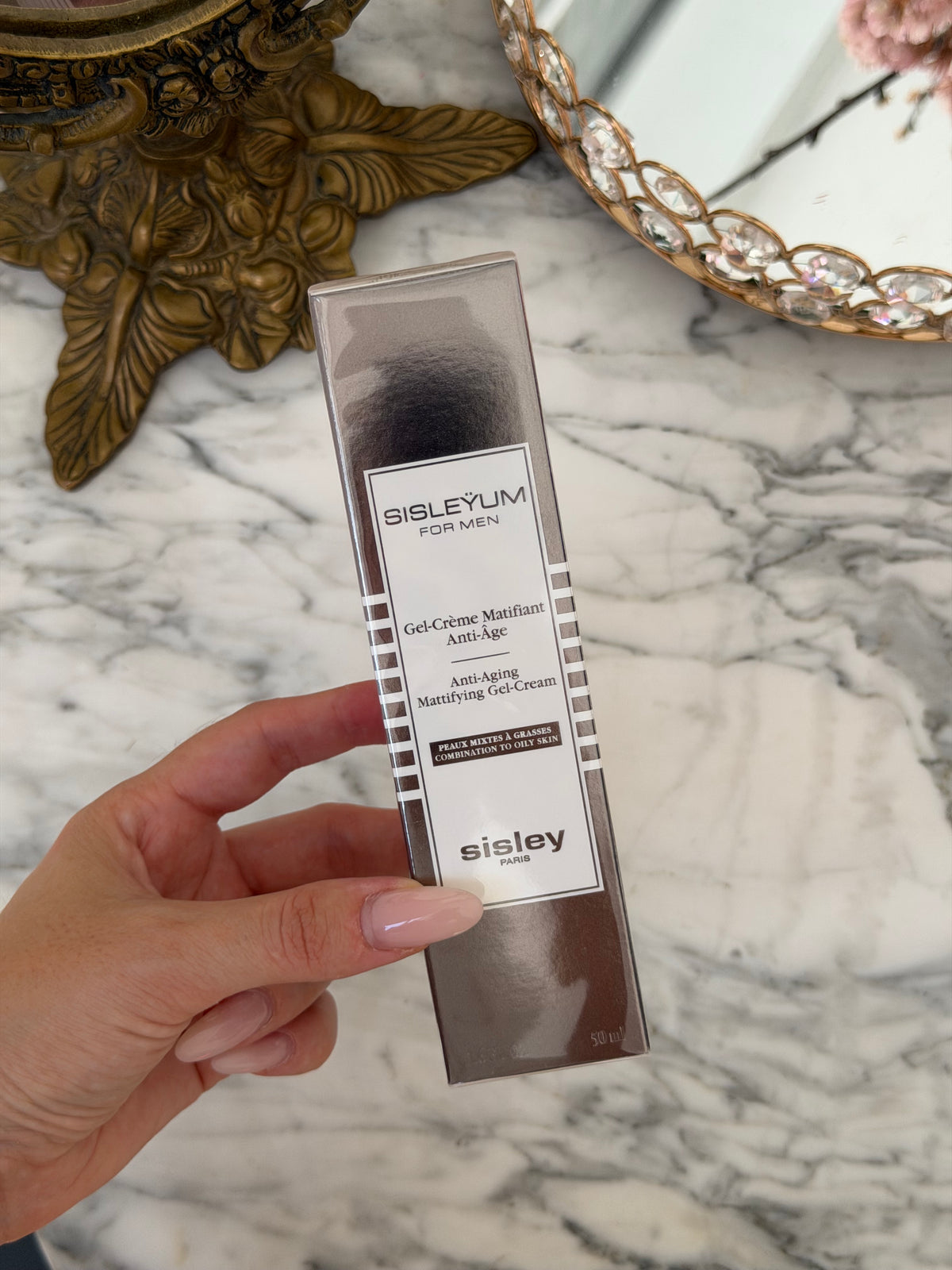 SISLEY Sisleÿum For Men Anti-Aging Mattifying Gel-Cream - Combination To Oily Skin