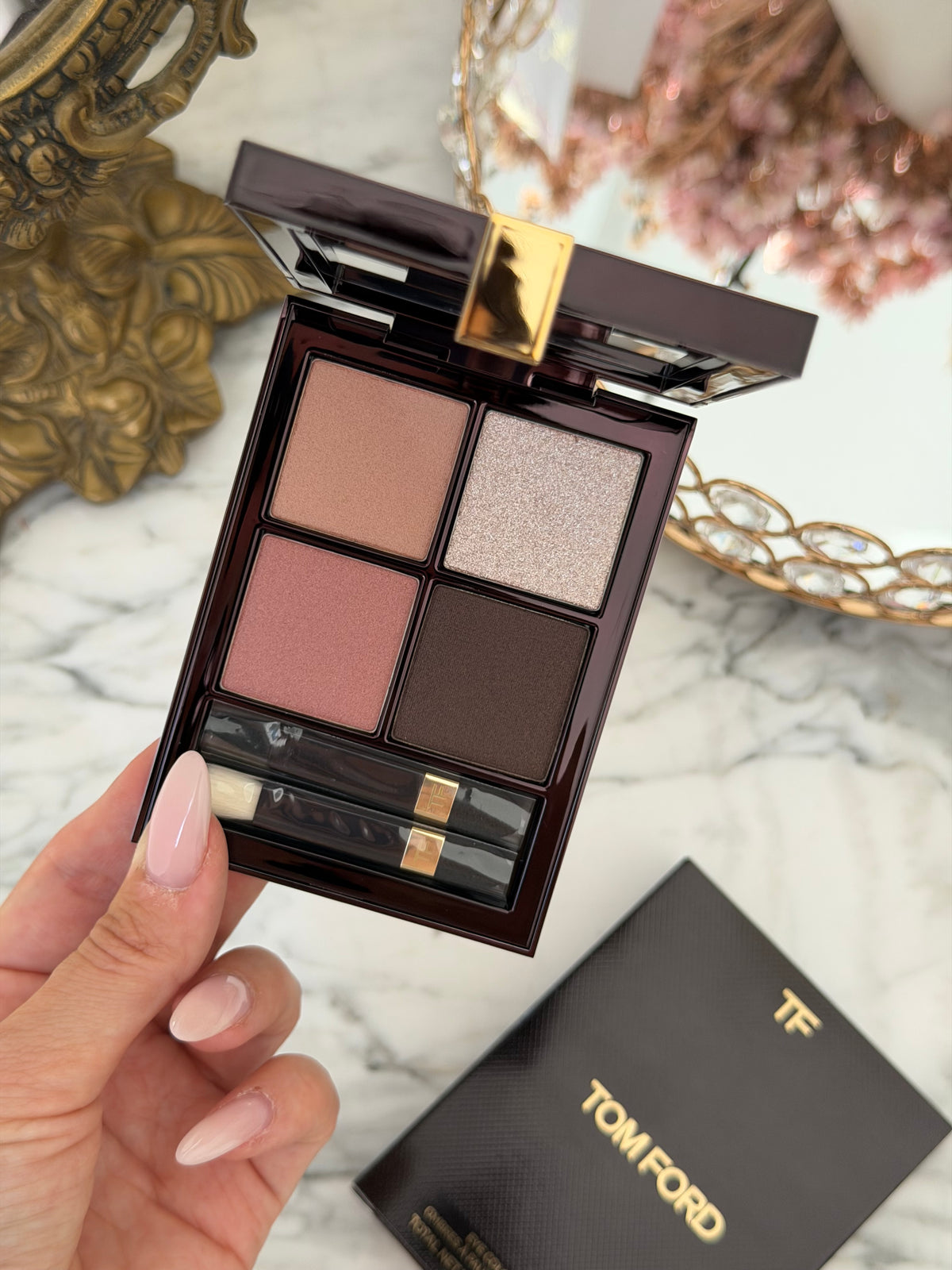 TOM FORD
Beauty Eyeshadow Color Quad Poudre Palette – Disco Dust
