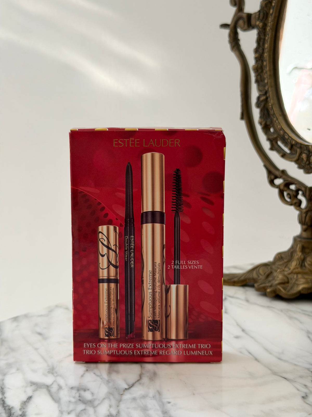 ESTEE LAUDER Eyes On The Prize Sumptuous Extreme Mascara + Eyeliner Trio Gift Set