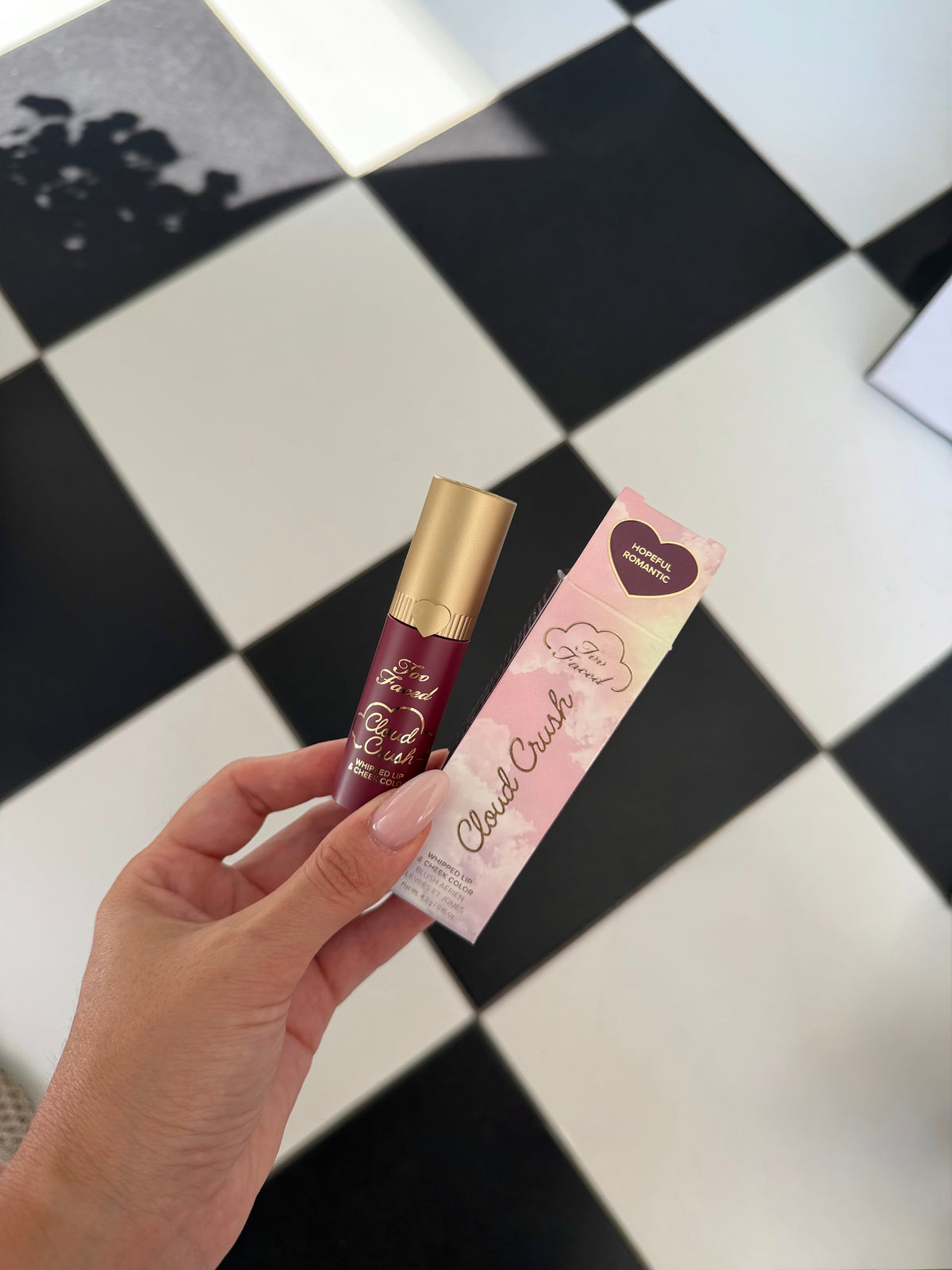 TOO FACED Cloud Crush Whipped Lip & Cheek Color Duo - Hopeful Romantic