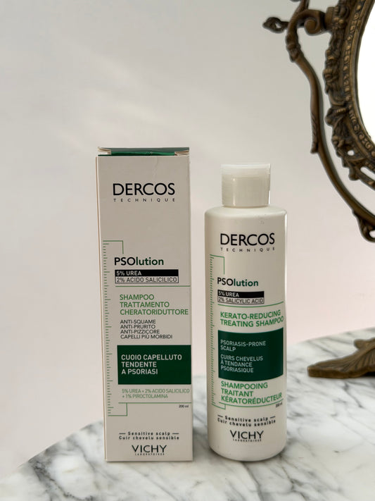 VICHY DERCOS PSOlution Kerato-Reducing Shampoo 200ml
Scalp With Tendency to Psoriasis