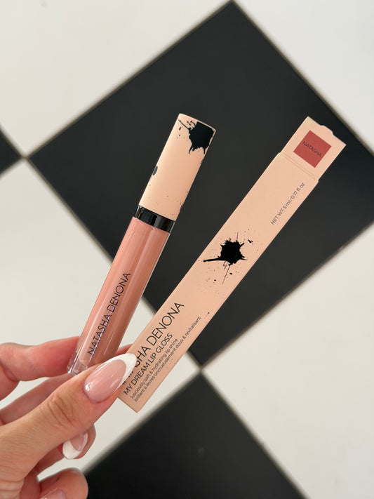NATASHA DENONA My Dream Lip Gloss
Lusciously Soft & Hydrating Lip Shine