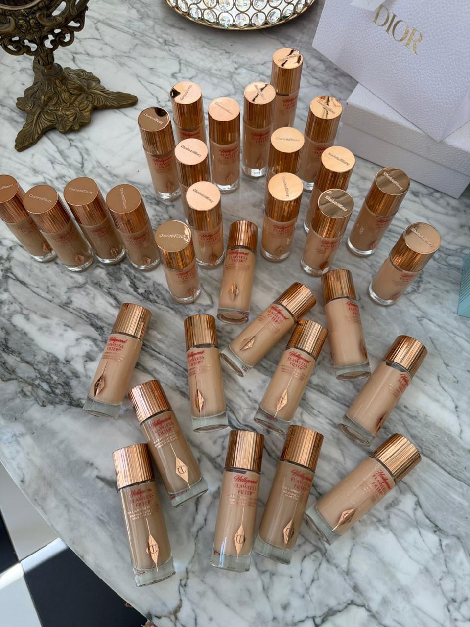 CHARLOTTE TILBURY Hollywood Flawless Filter For A Superstar Youth Glow Foundation Primer (4)
