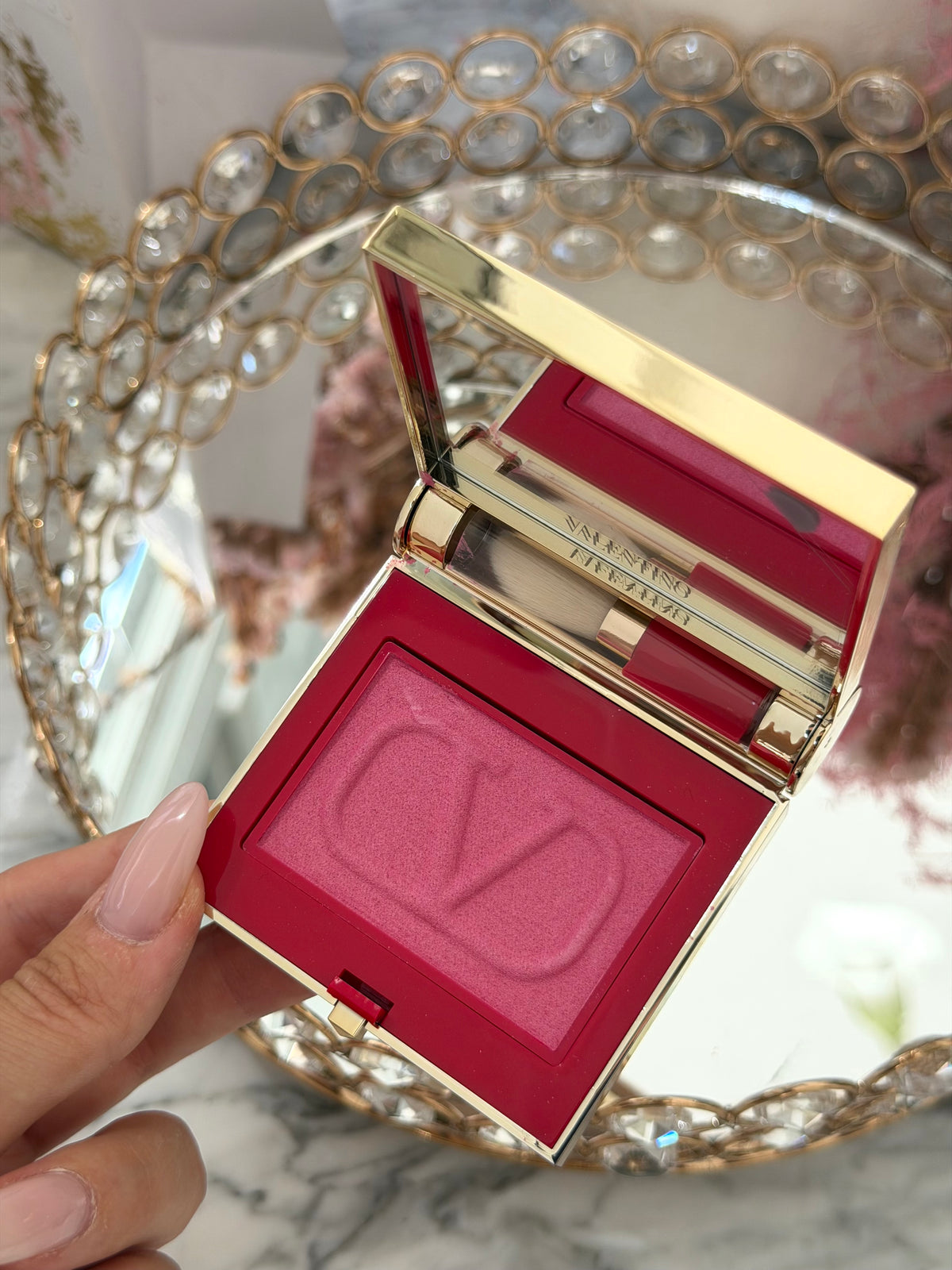 VALENTINO Eye2Cheek Dual-Use Blush & Eyeshadow (01)