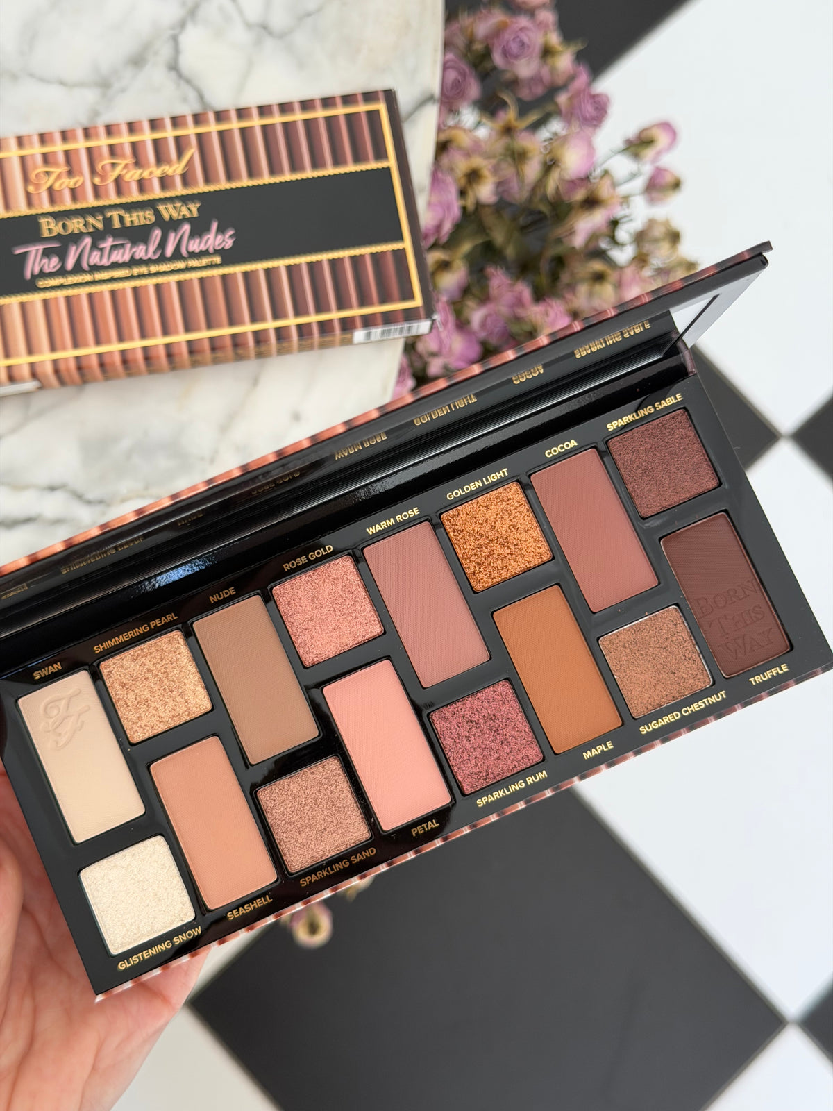 TOO FACED Born This Way Eye Shadow Palette - The Natural Nudes 
Rich, Creamy & Highly-Pigmented