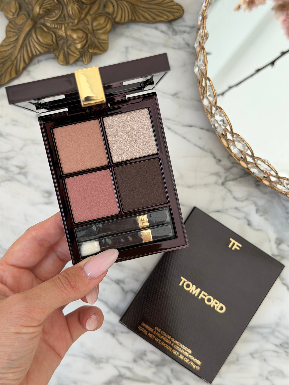 TOM FORD
Beauty Eyeshadow Color Quad Poudre Palette – Disco Dust