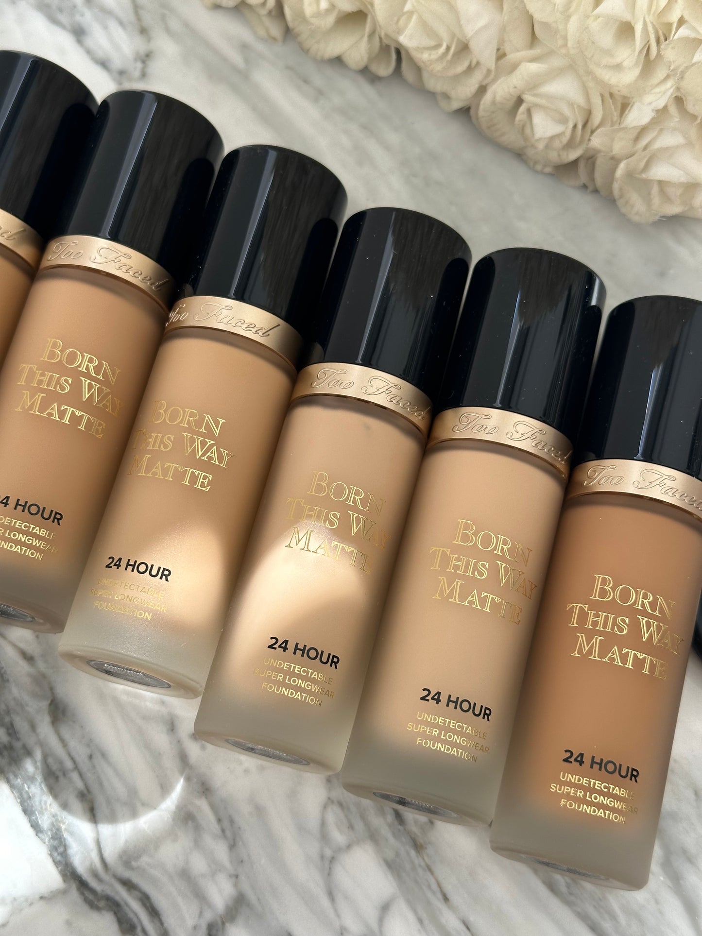 TOO FACED Born This Way Soft Matte Foundation
Oil Controlling Formula + 24H Wear