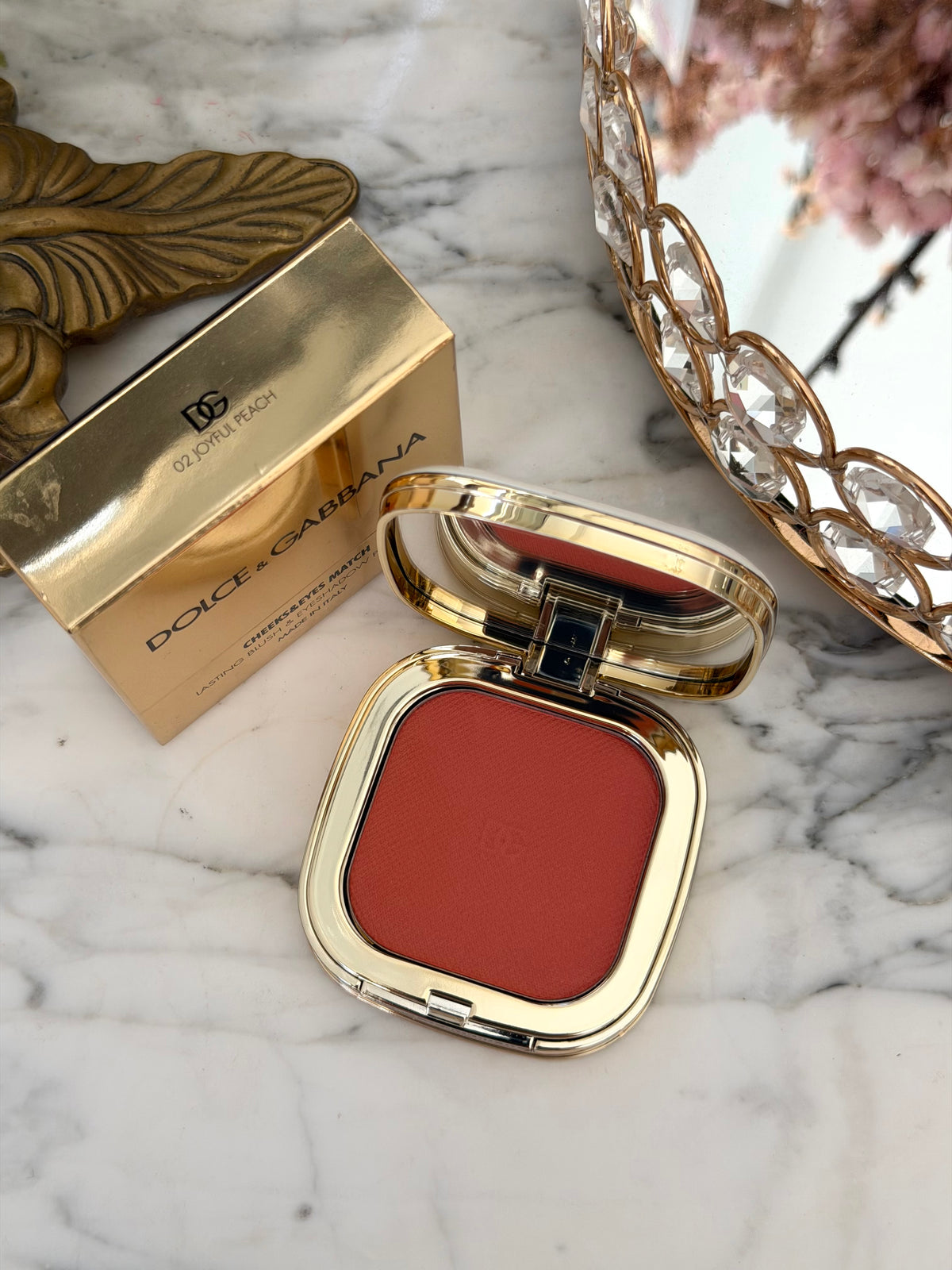 DOLCE&GABBANA
Cheek&Eyes Match - Lasting Blush & Eyshadow Powder (02)