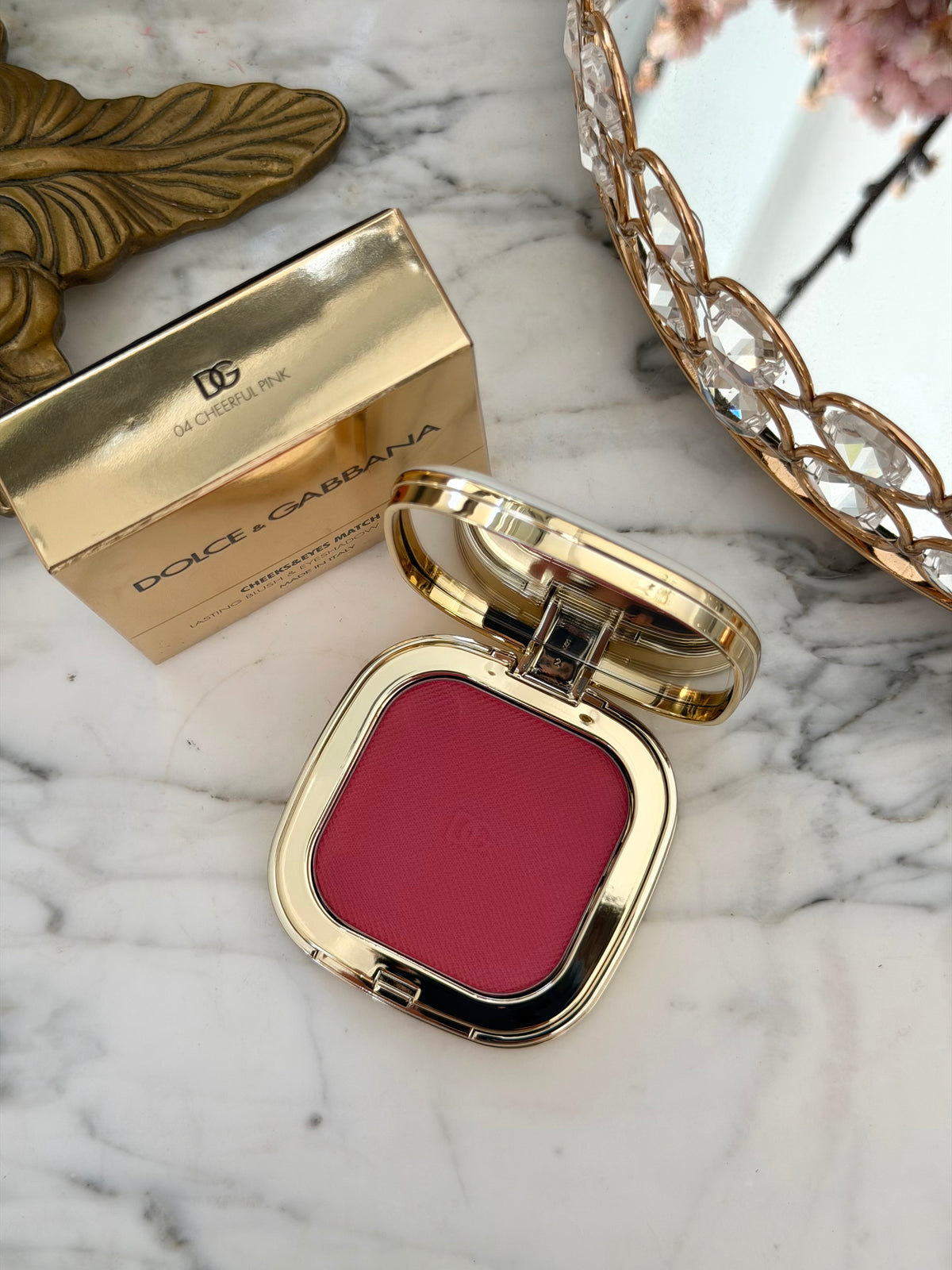 DOLCE&GABBANA
Cheek&Eyes Match - Lasting Blush & Eyshadow Powder (04)