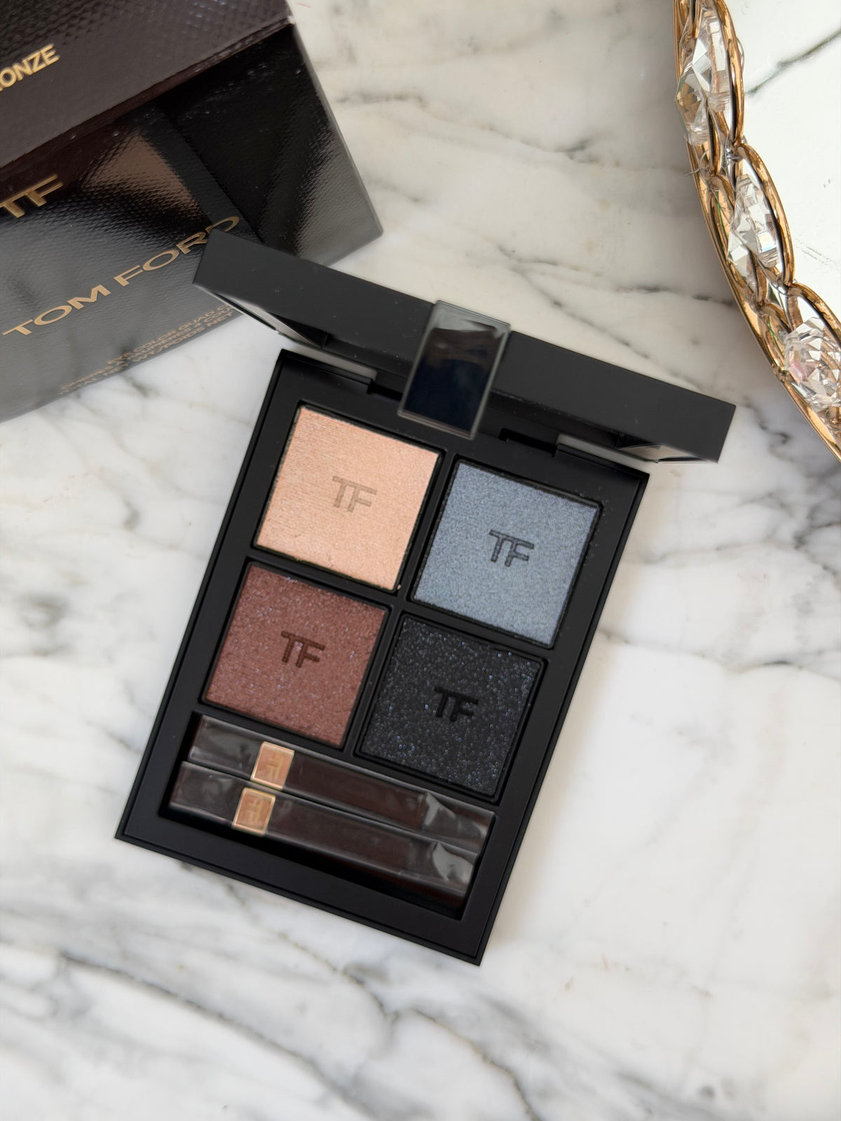 TOM FORD Runway Eyeshadow Color Quad Crème Palette - Ember Bronze