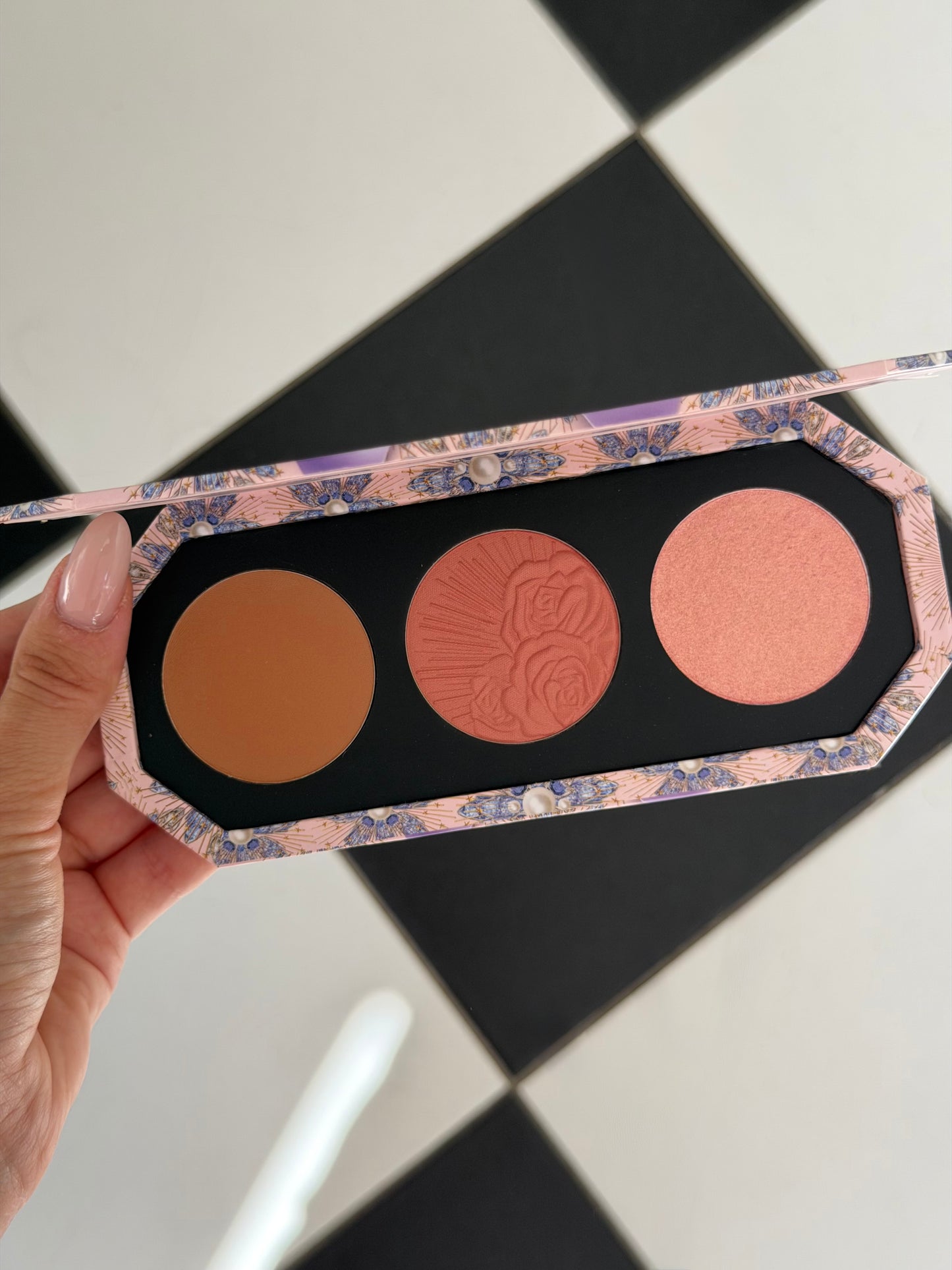 PAT McGRATH LABS Divine Blush + Bronze + Glow Trio Face Palette - Nirvana In Bloom