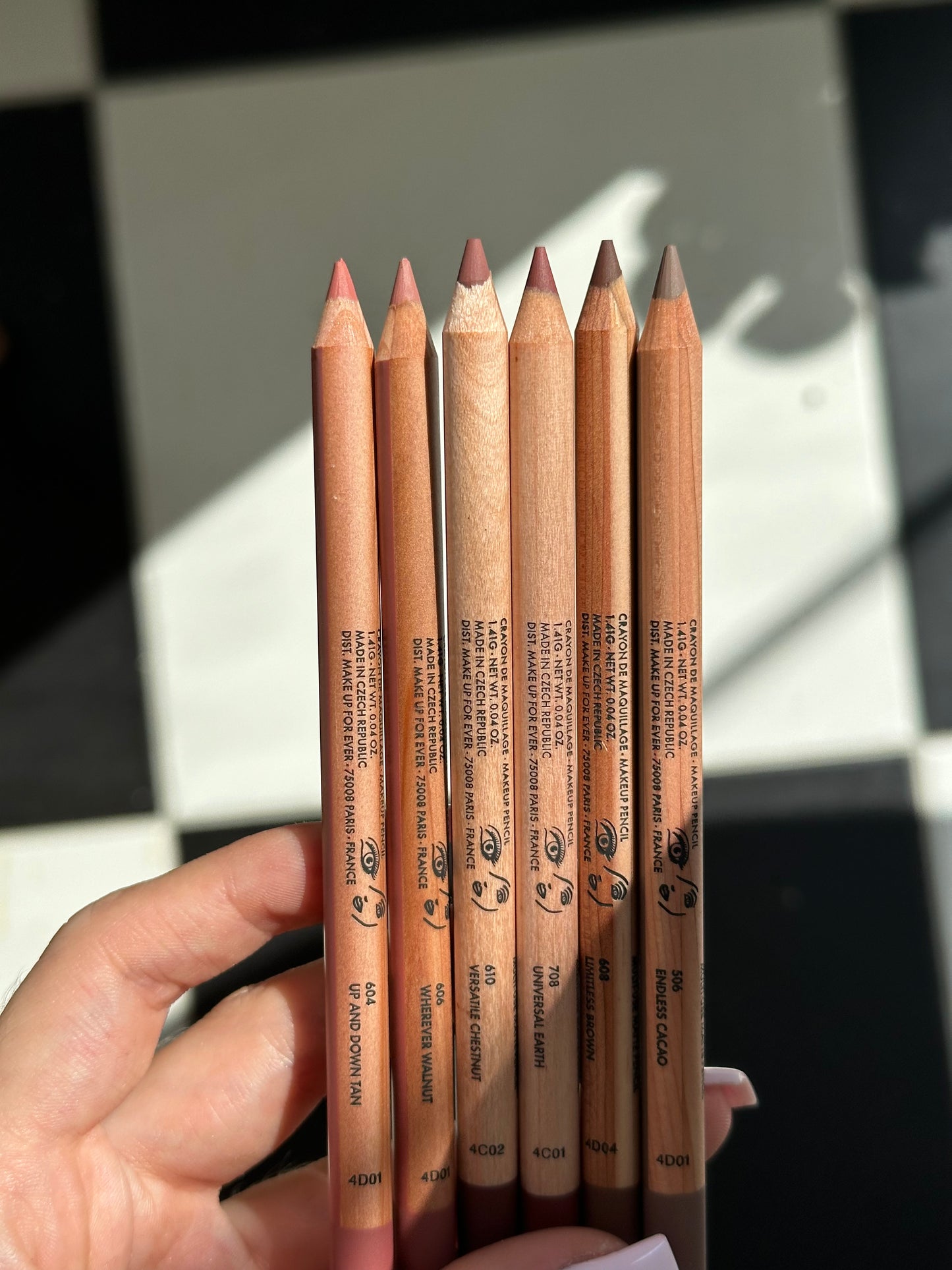 MAKE UP FOR EVER 
Artist Color Pencil (604)
Brow, Eye & Lip Liner