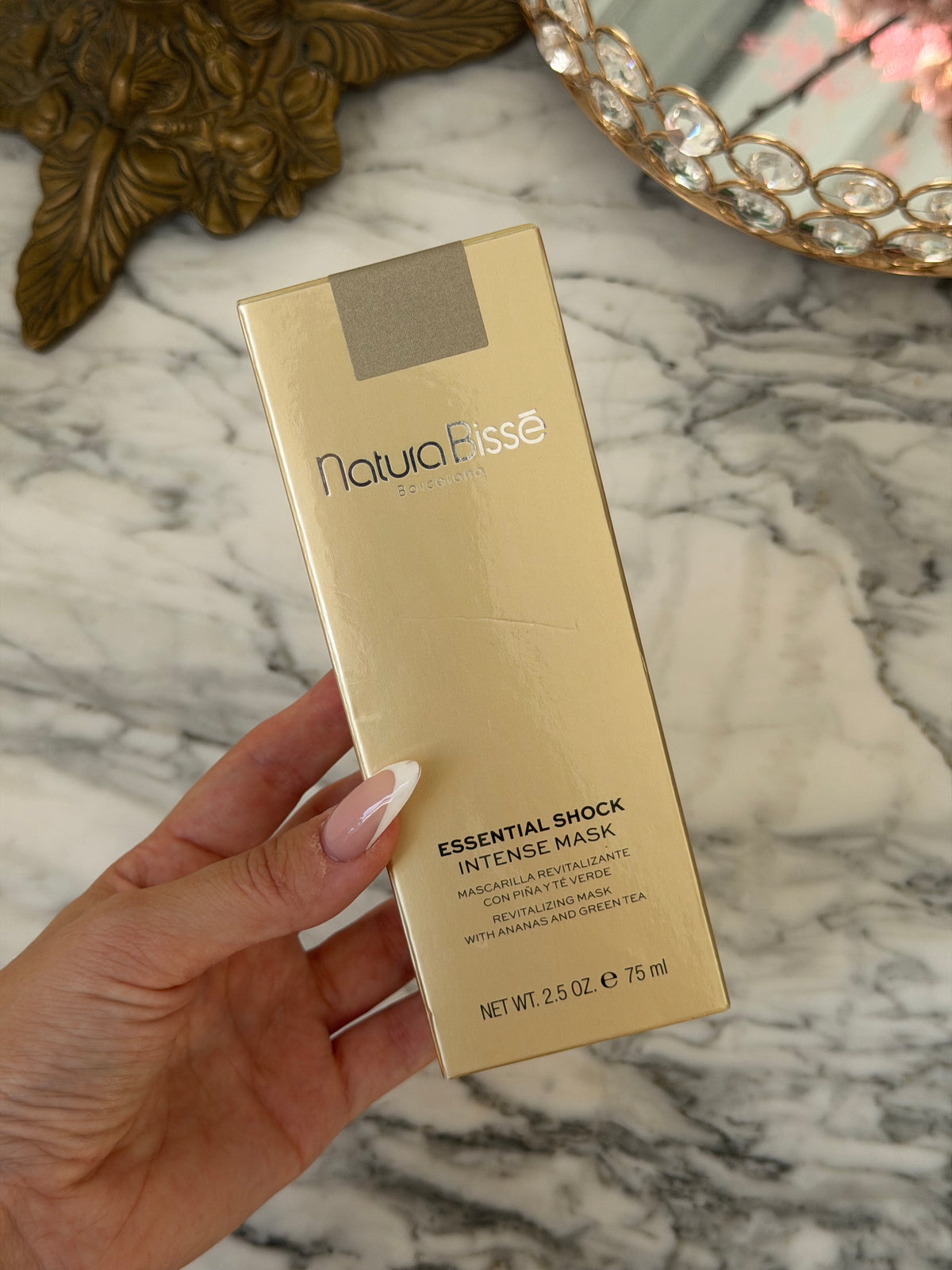 NATURA BISSĒ Essential Shock Intense Revitalizing Mask (with ananas and green tea)