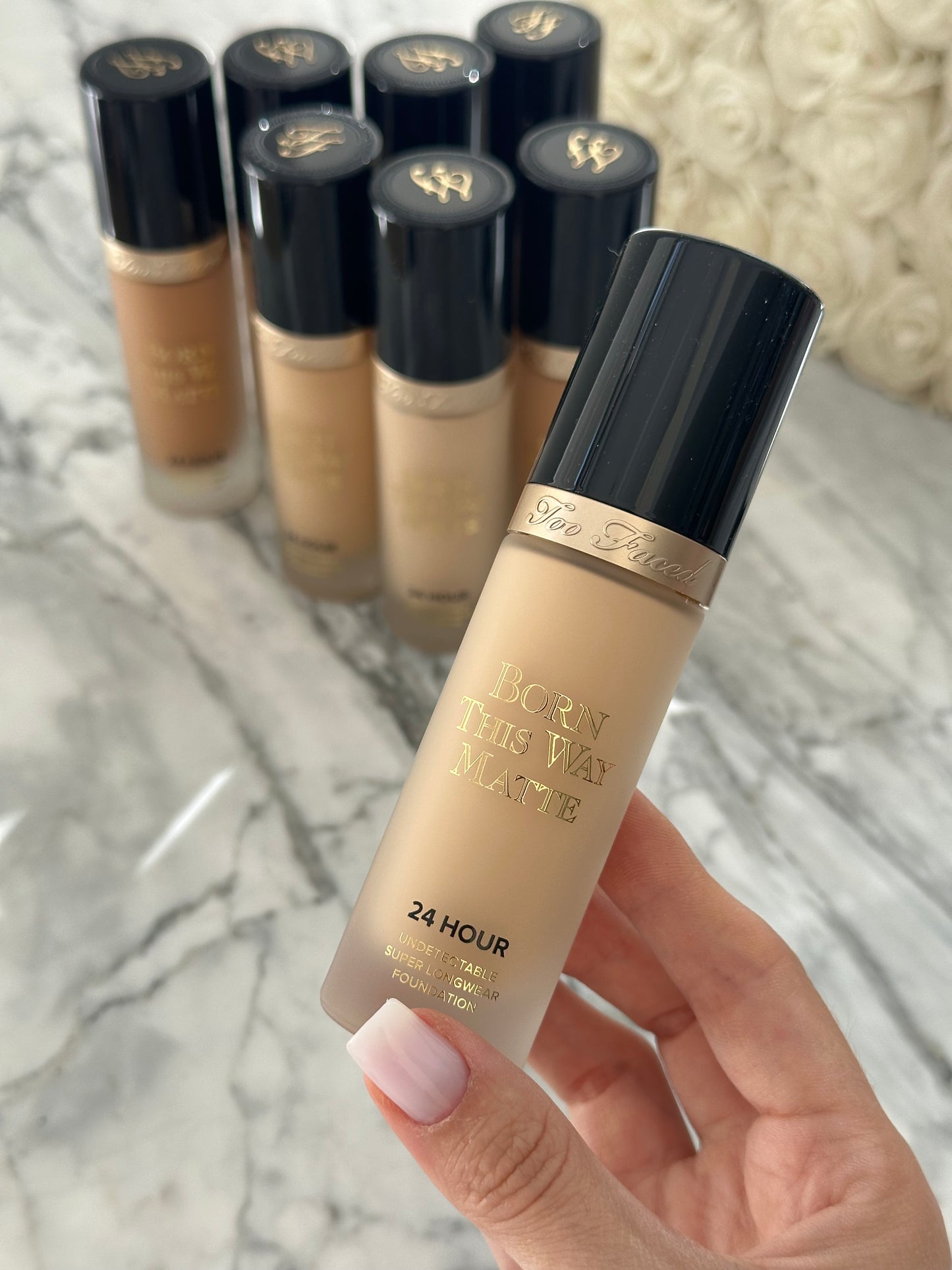 TOO FACED Born This Way Soft Matte Foundation
Oil Controlling Formula + 24H Wear