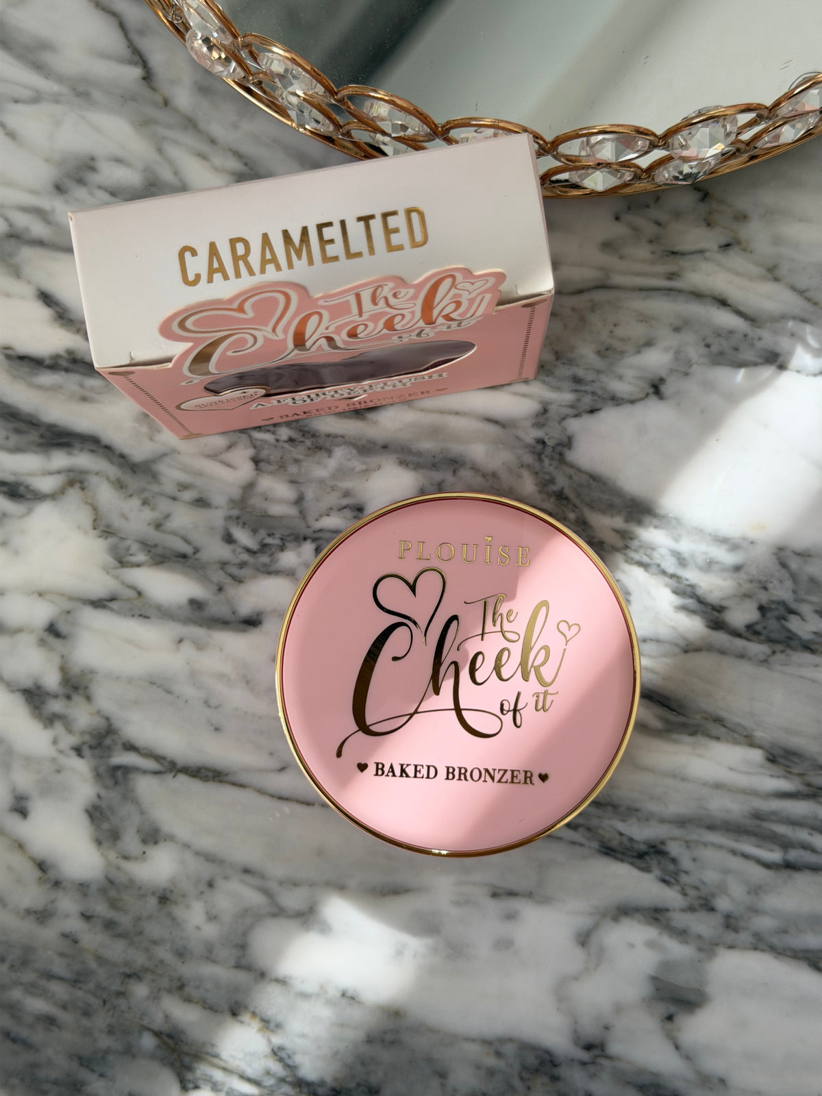 P.LOUISE The Cheek Of It Baked Bronzer - Caramelted