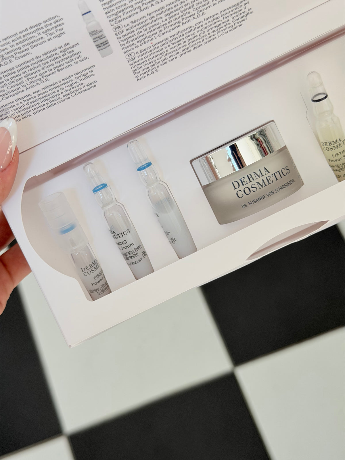 DERMA COSMETICS Firming & Lifting Power Serum - AntiAge Cream Dry Skin Dr. Susanne von Schmiedeberg