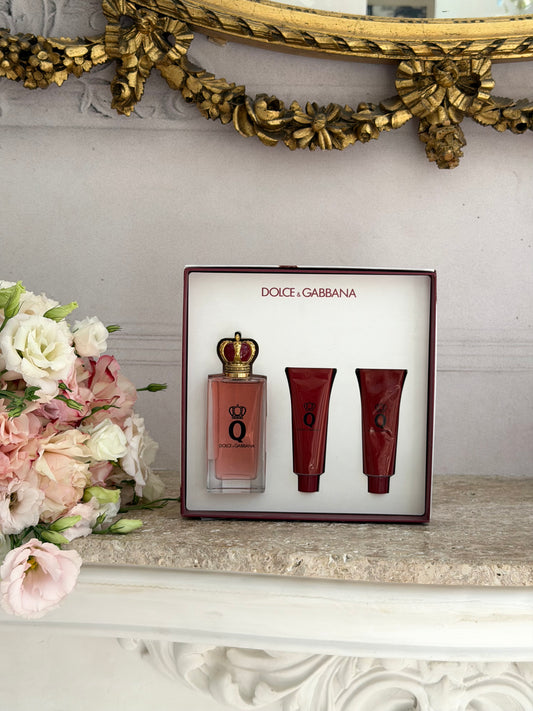 DOLCE&GABBANA Q Queen Eau De Parfum Trio Gift Set