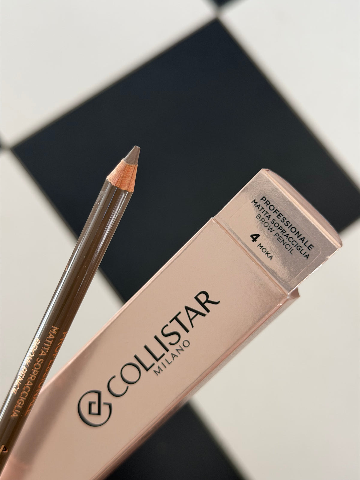 COLLISTAR Professionale Brow Pencil Waterproof, Long-Lasting - Moka