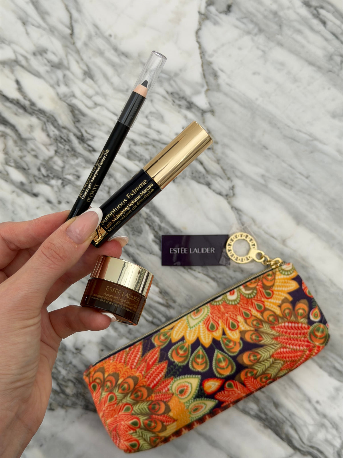 ESTÉE LAUDER Mini Set Advanced Night Repair Eye+Sumptuous Extreme Mascara+Gel Eye Pencil