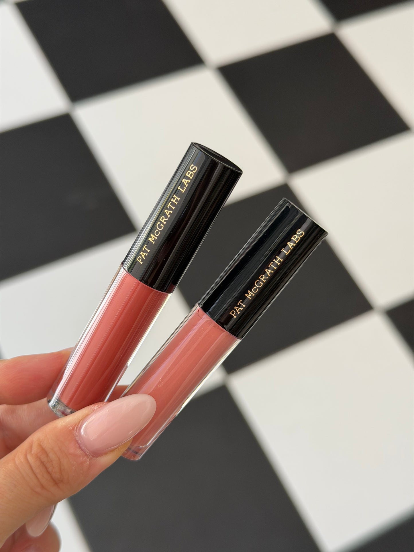PAT McGRATH LABS Mini Lust Gloss Duo Lipstick - Nude Mood