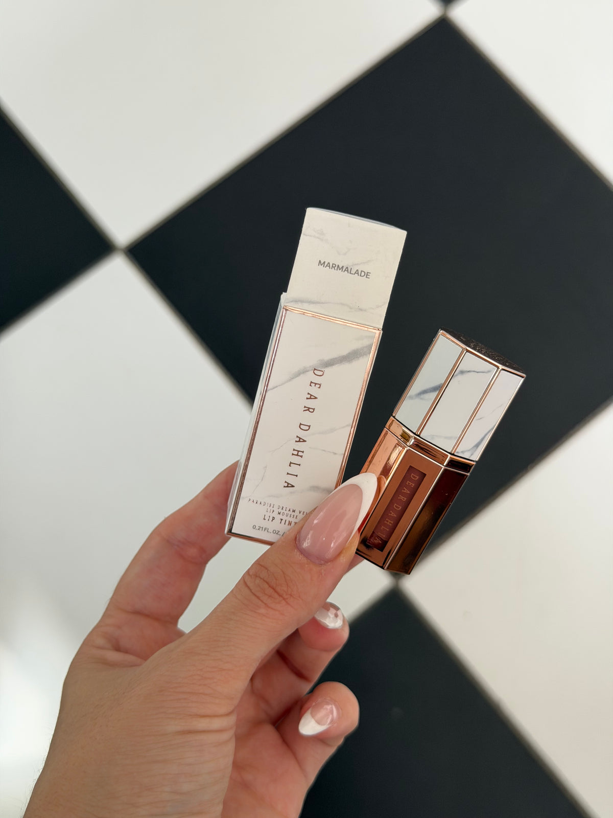DEAR DAHLIA Paradise Dream Velvet Lip Mousse Tint - Marmalade