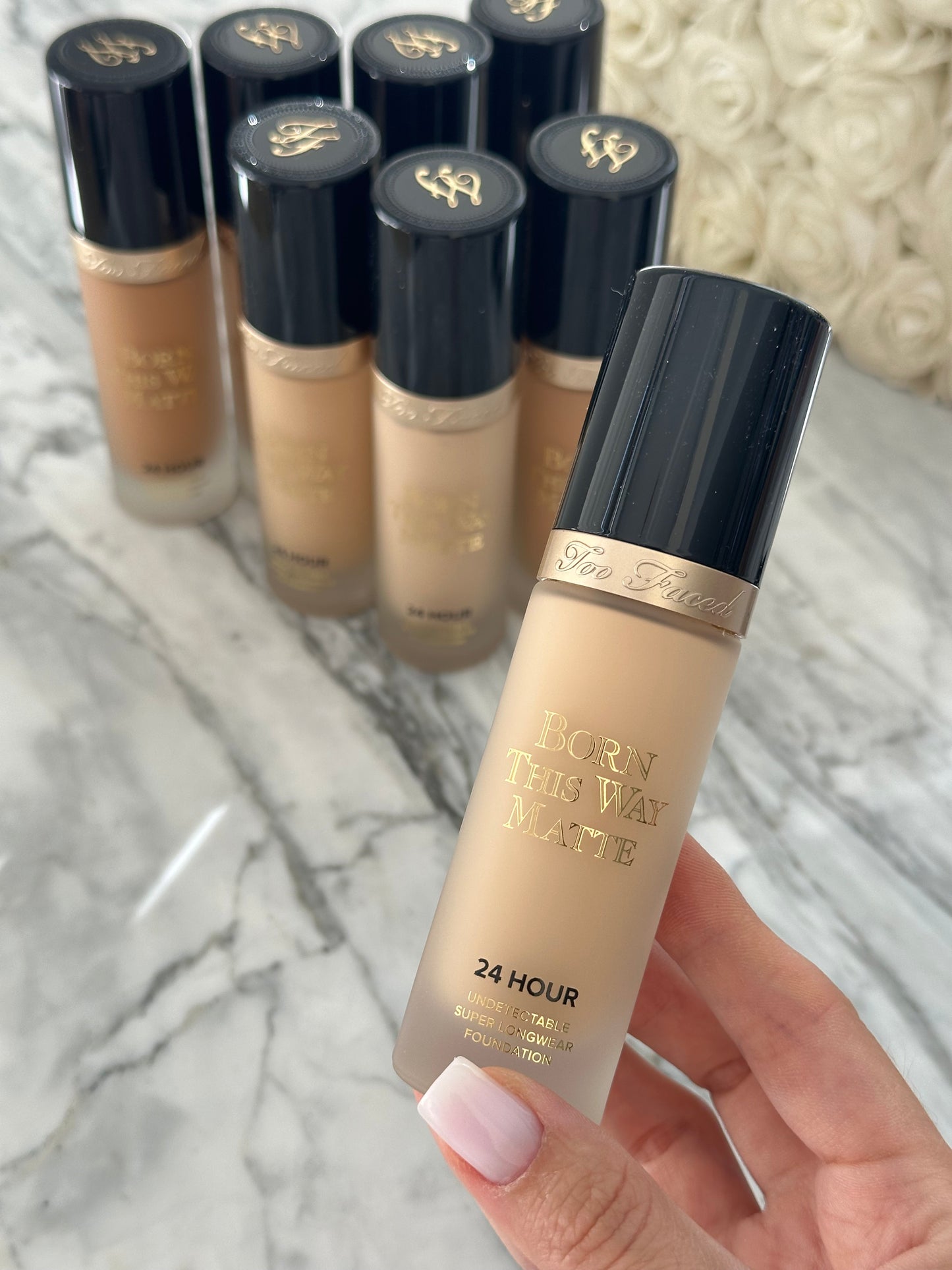 TOO FACED Born This Way Soft Matte Foundation
Oil Controlling Formula + 24H Wear