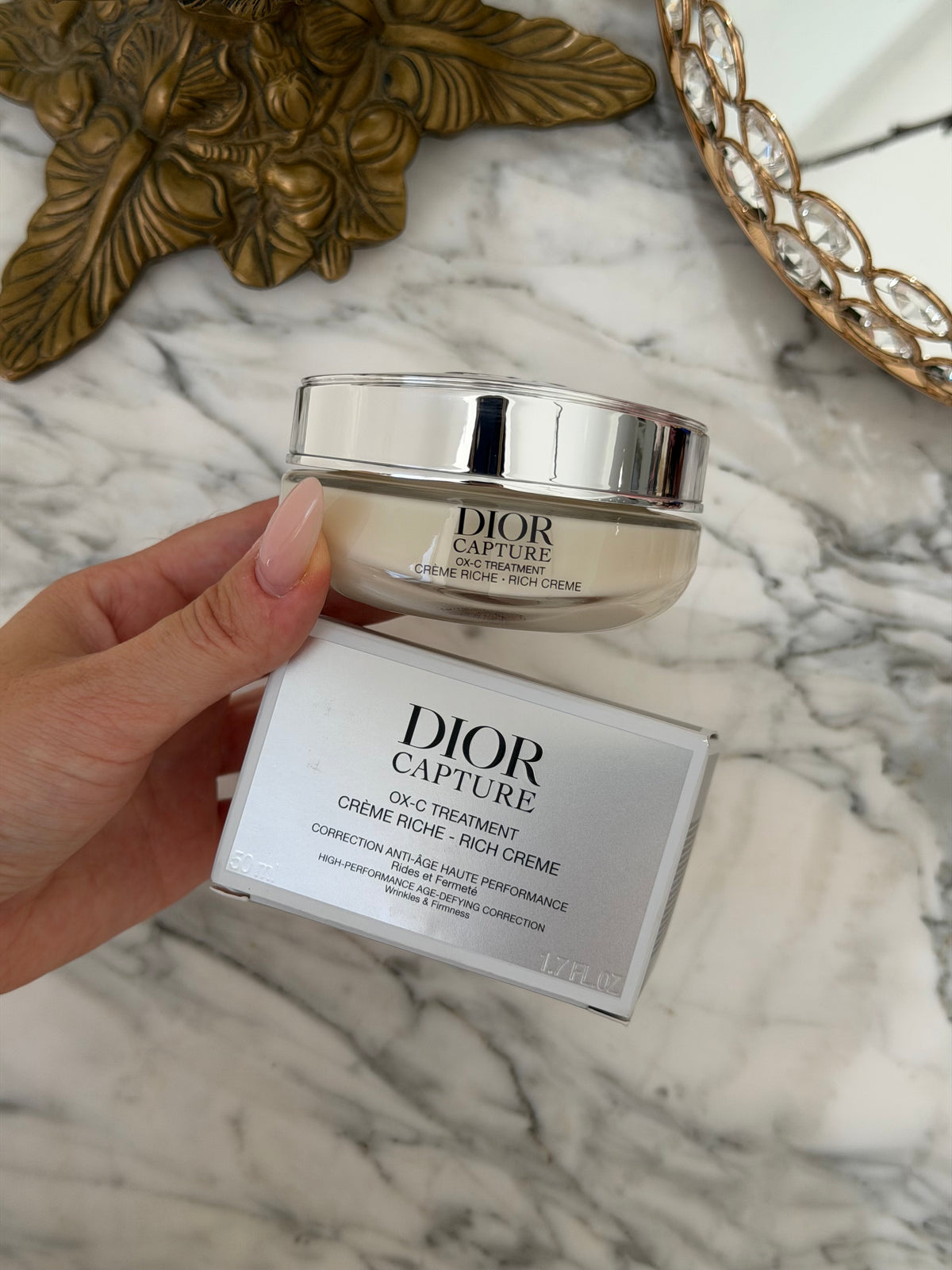 DIOR Capture Rich Cream OX-C Treatment
Face Cream - Rich Texture - Age-Defying Correction - Wrinkles and Firmness