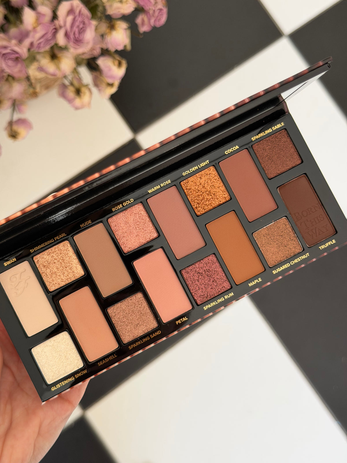TOO FACED Born This Way Eye Shadow Palette - The Natural Nudes 
Rich, Creamy & Highly-Pigmented