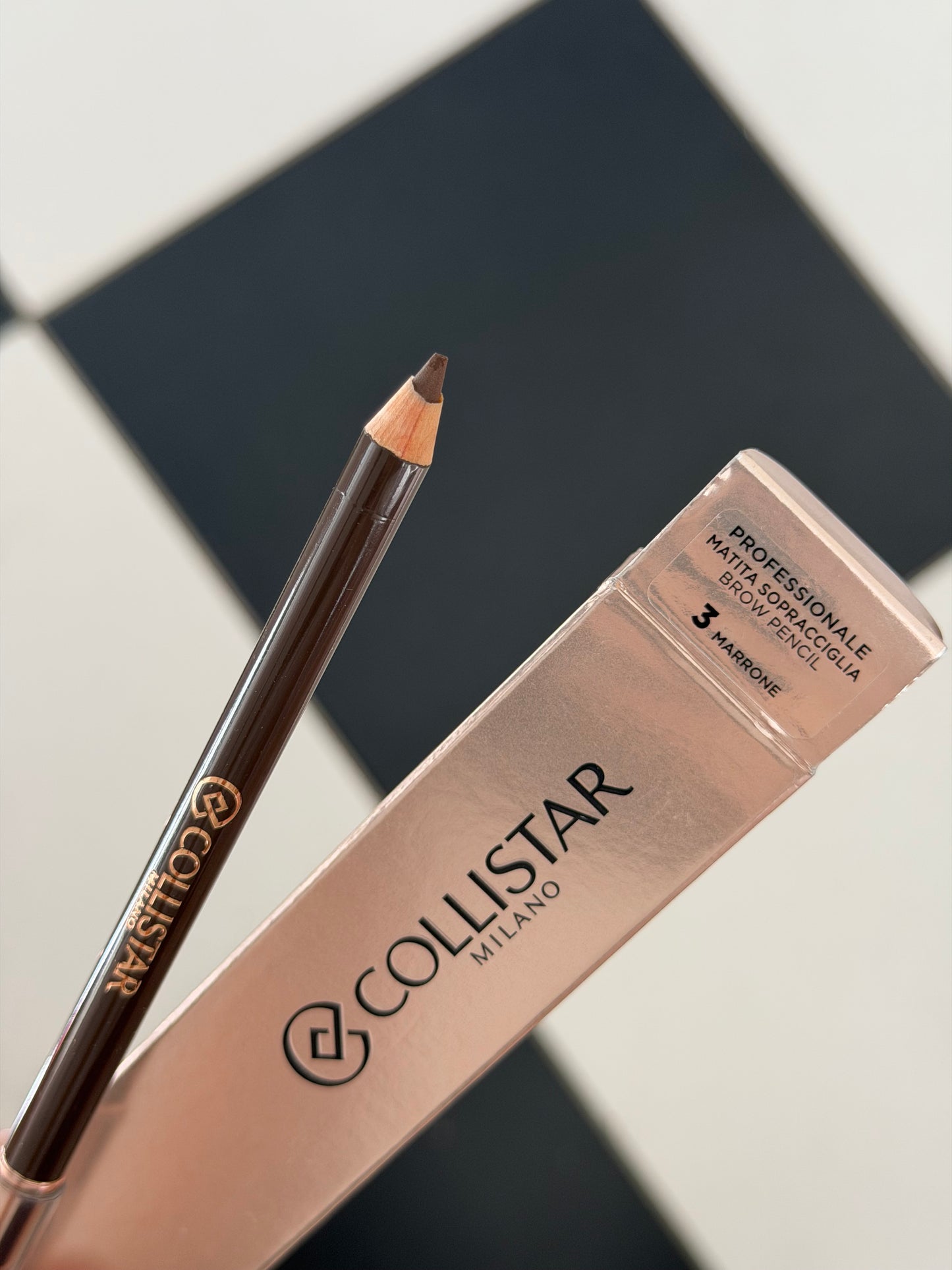 COLLISTAR Professionale Brow Pencil Waterproof, Long-Lasting - Marrone