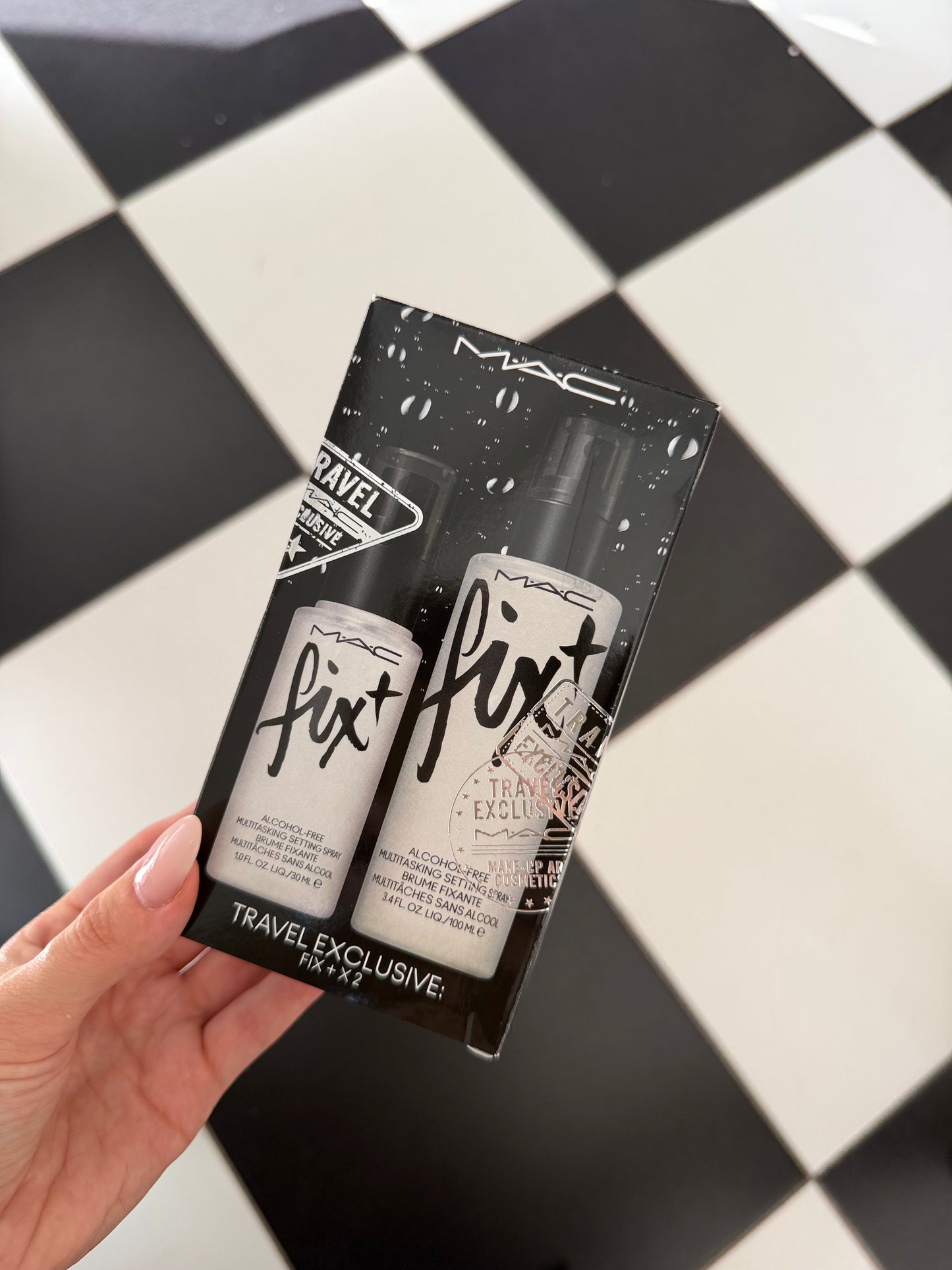 MAC Fix+ X2 Multitasking Setting Spray Set - Travel Exclusive