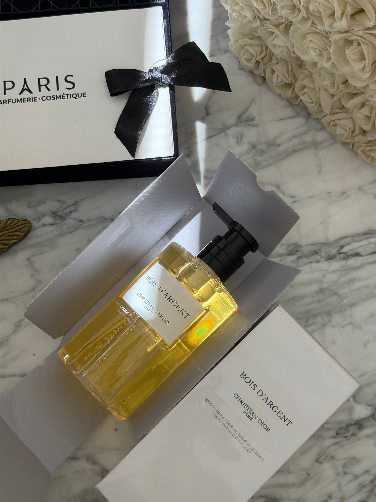 DIOR Bois D'Argent Savon Liquide - Hand and Body Soap 350ml