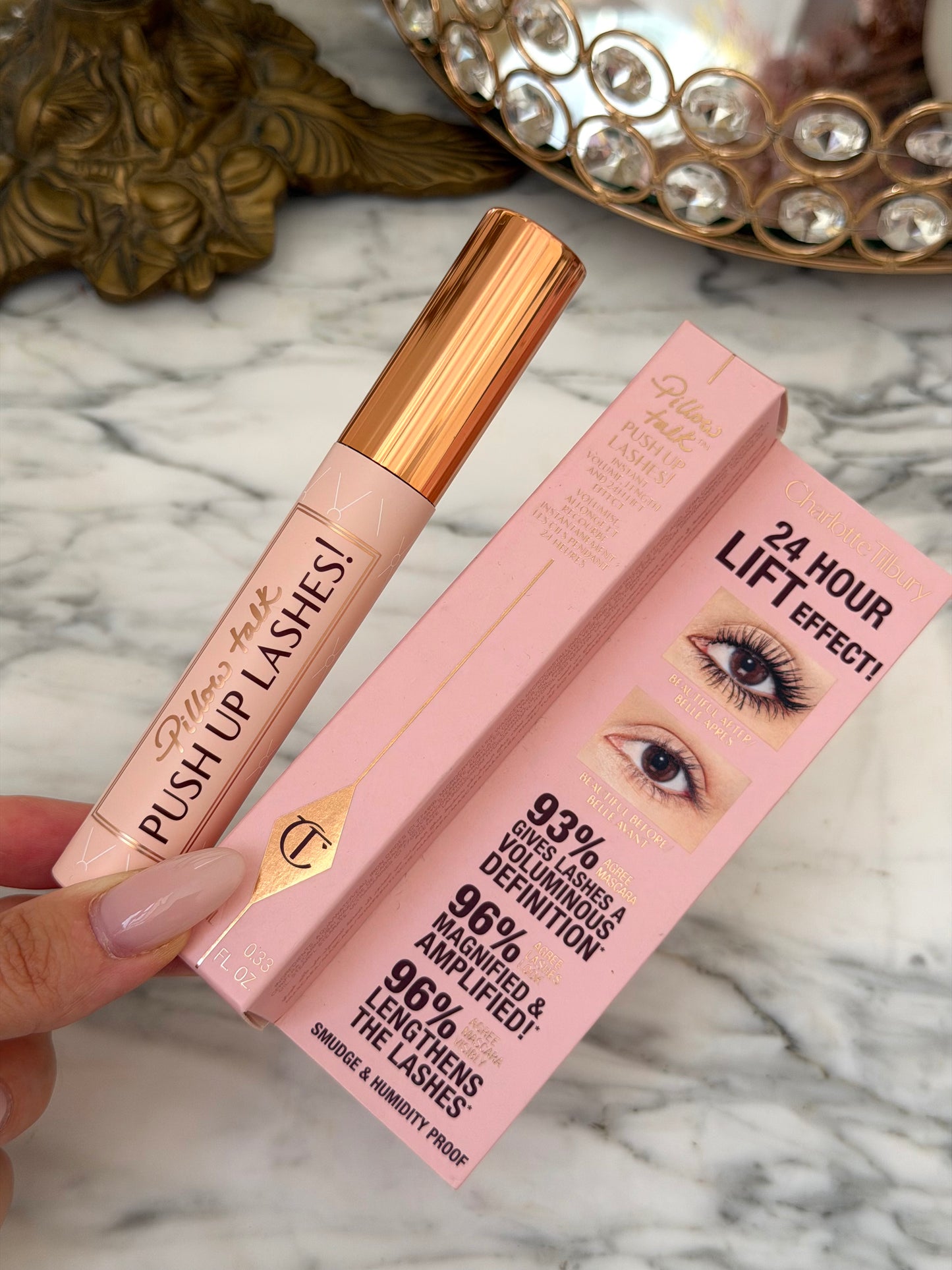 CHARLOTTE TILBURY Pillow Talk Push Up Lashes! Instant Volume Mascara Length And 24H Lift Effect