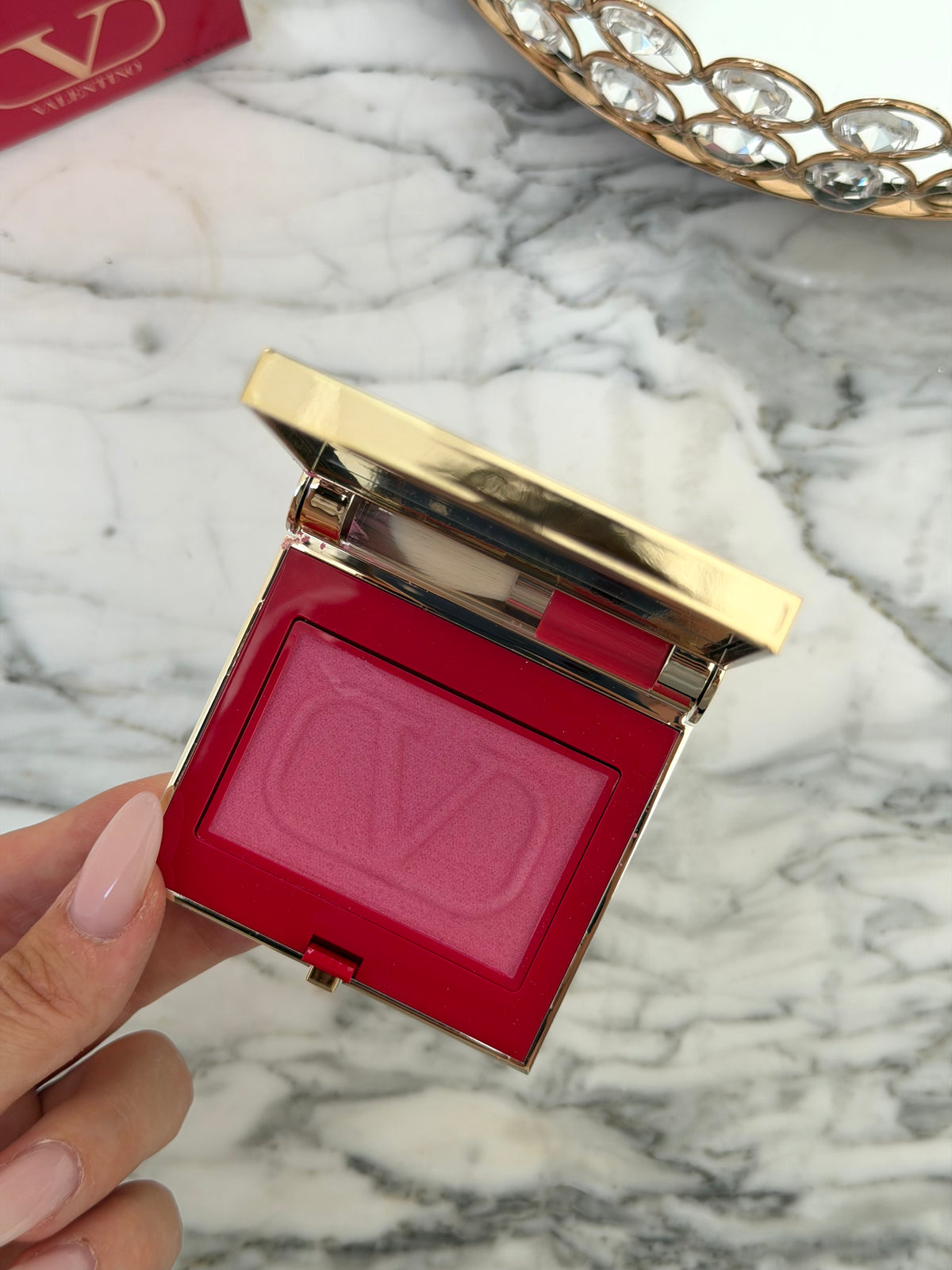 VALENTINO Eye2Cheek Dual-Use Blush & Eyeshadow (01)